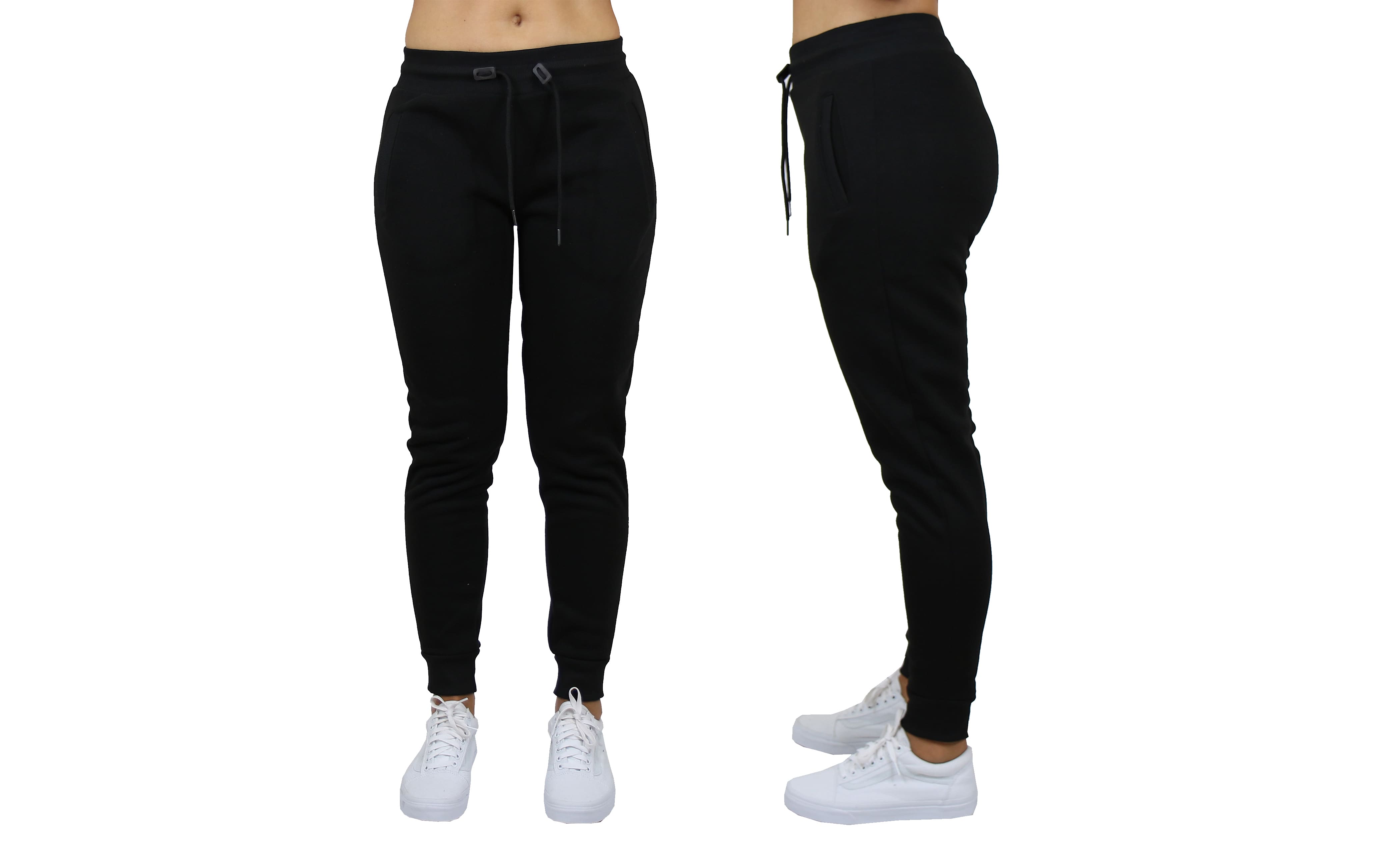 Galaxy by Harvic Slim Fit Heavyweight Fleece-Lined Women’s Joggers