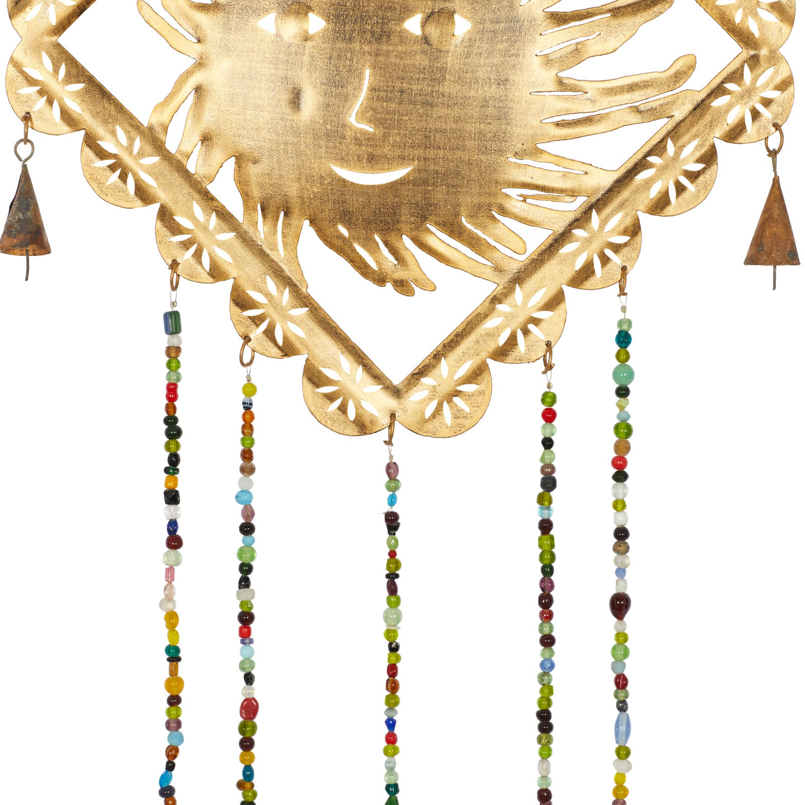 Gold Sun Metal Eclectic Windchime