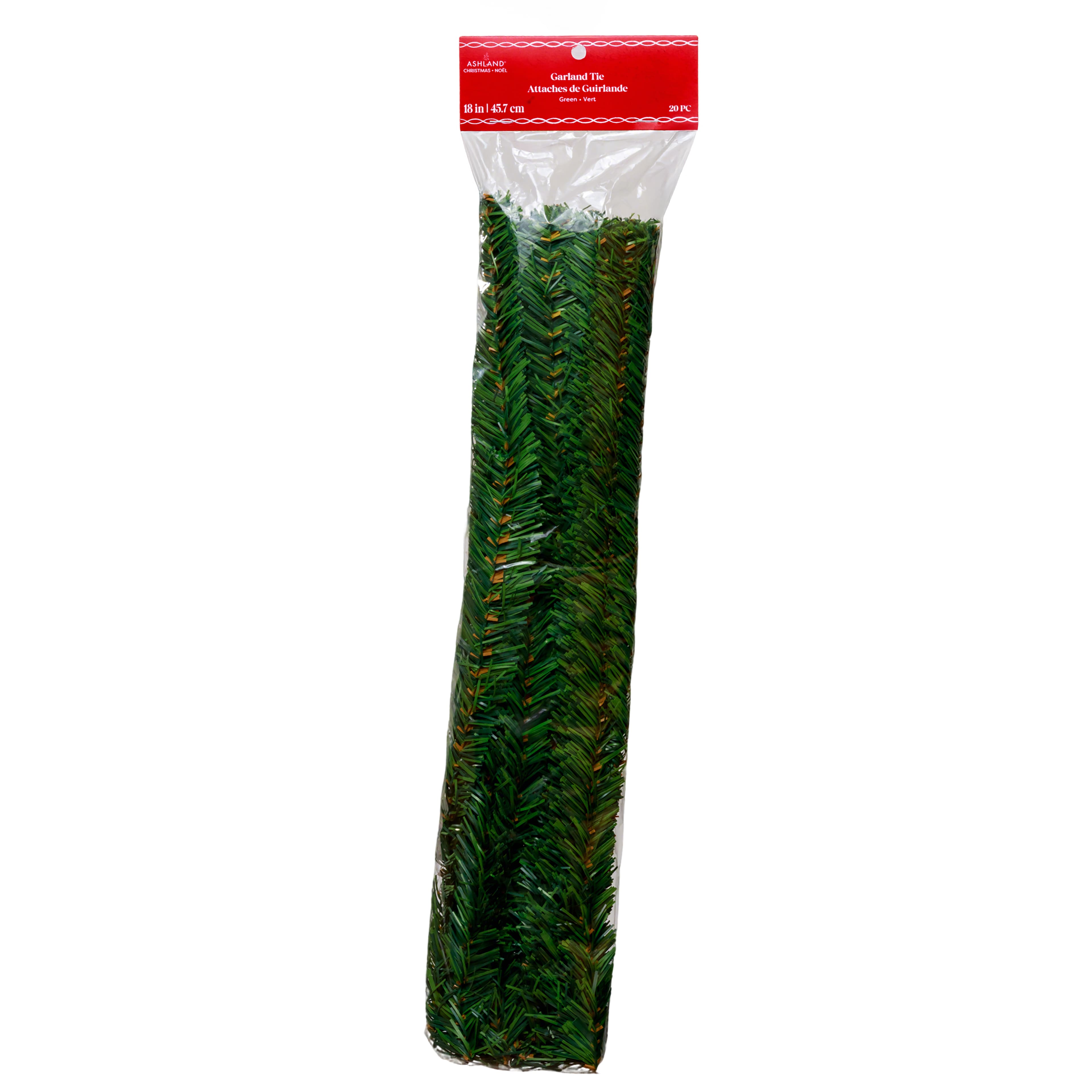18&#x22; Green Garland Ties, 20ct. by Ashland&#xAE;