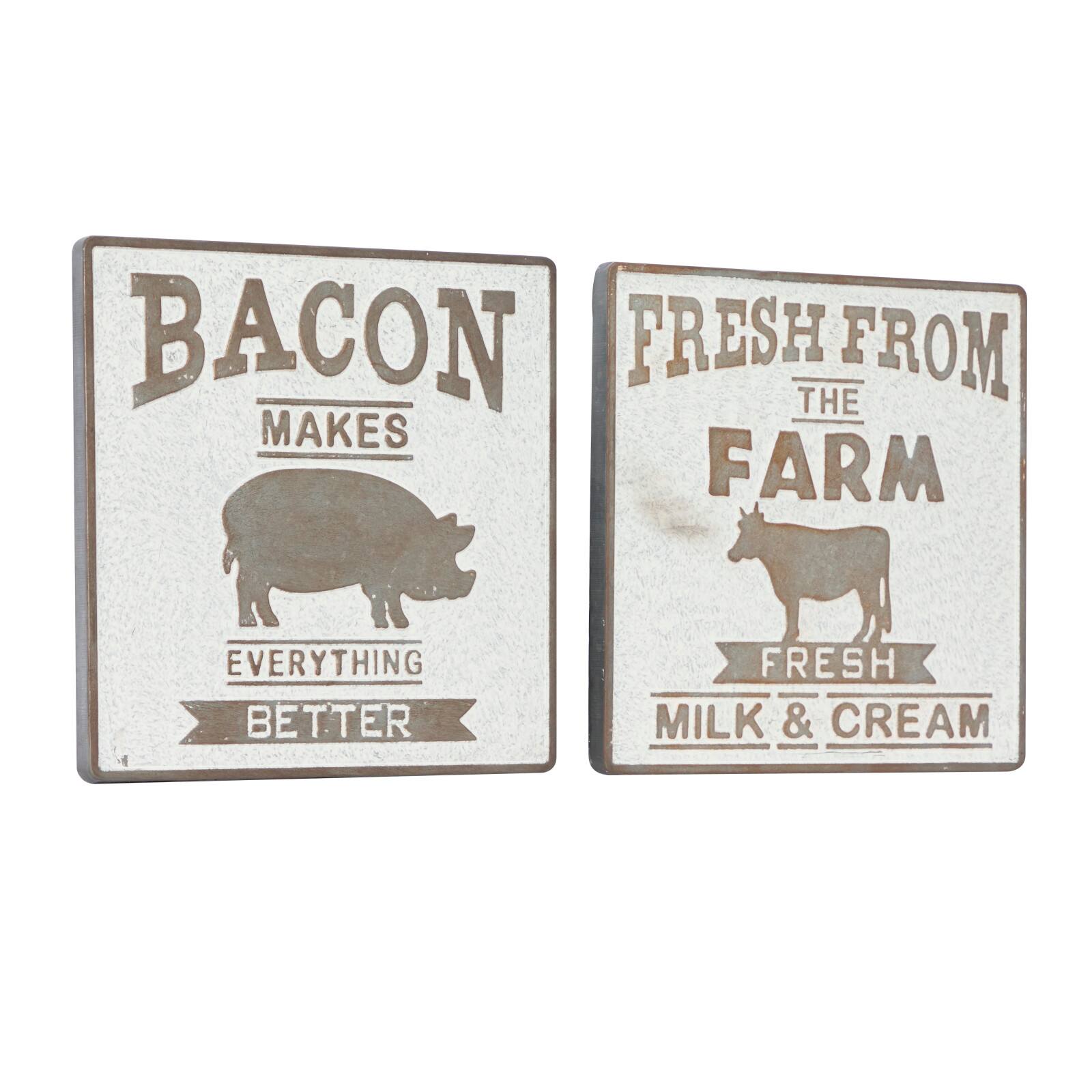 16&#x22; Farmhouse Wall Sign Set