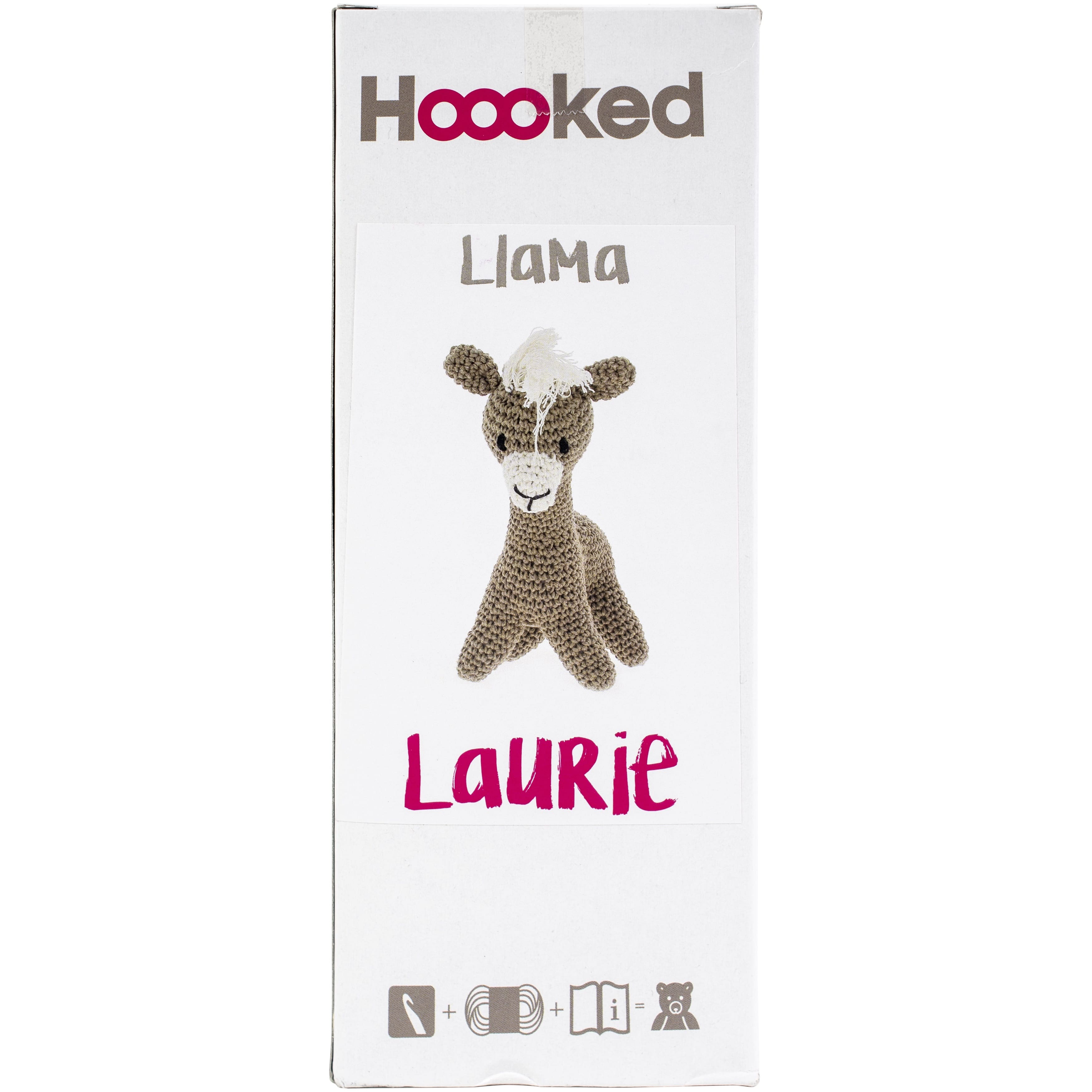 Hoooked Laurie the Llama DIY Crochet Kit