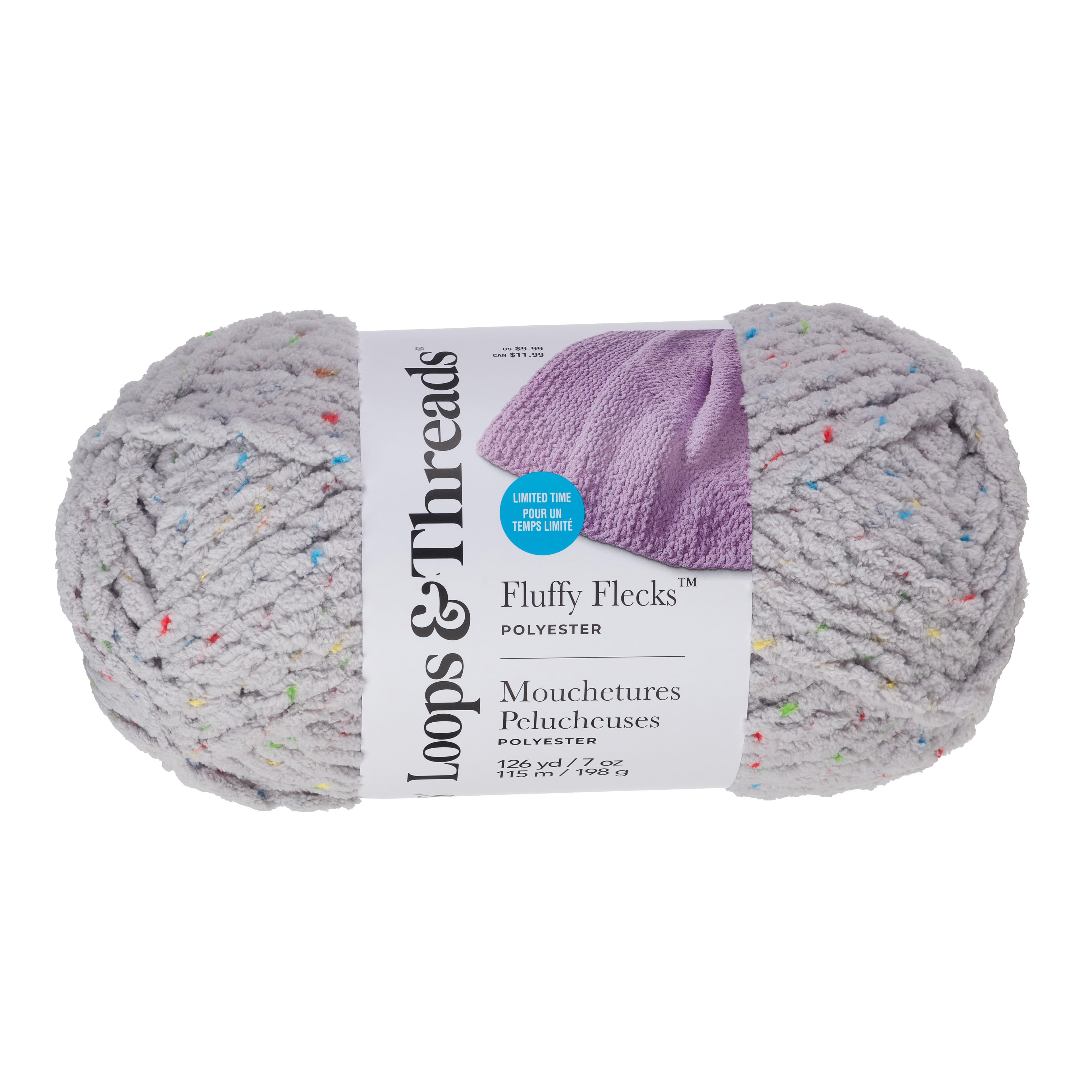 Laine Mouchetures Pelucheuses de Loops &#x26; Threads