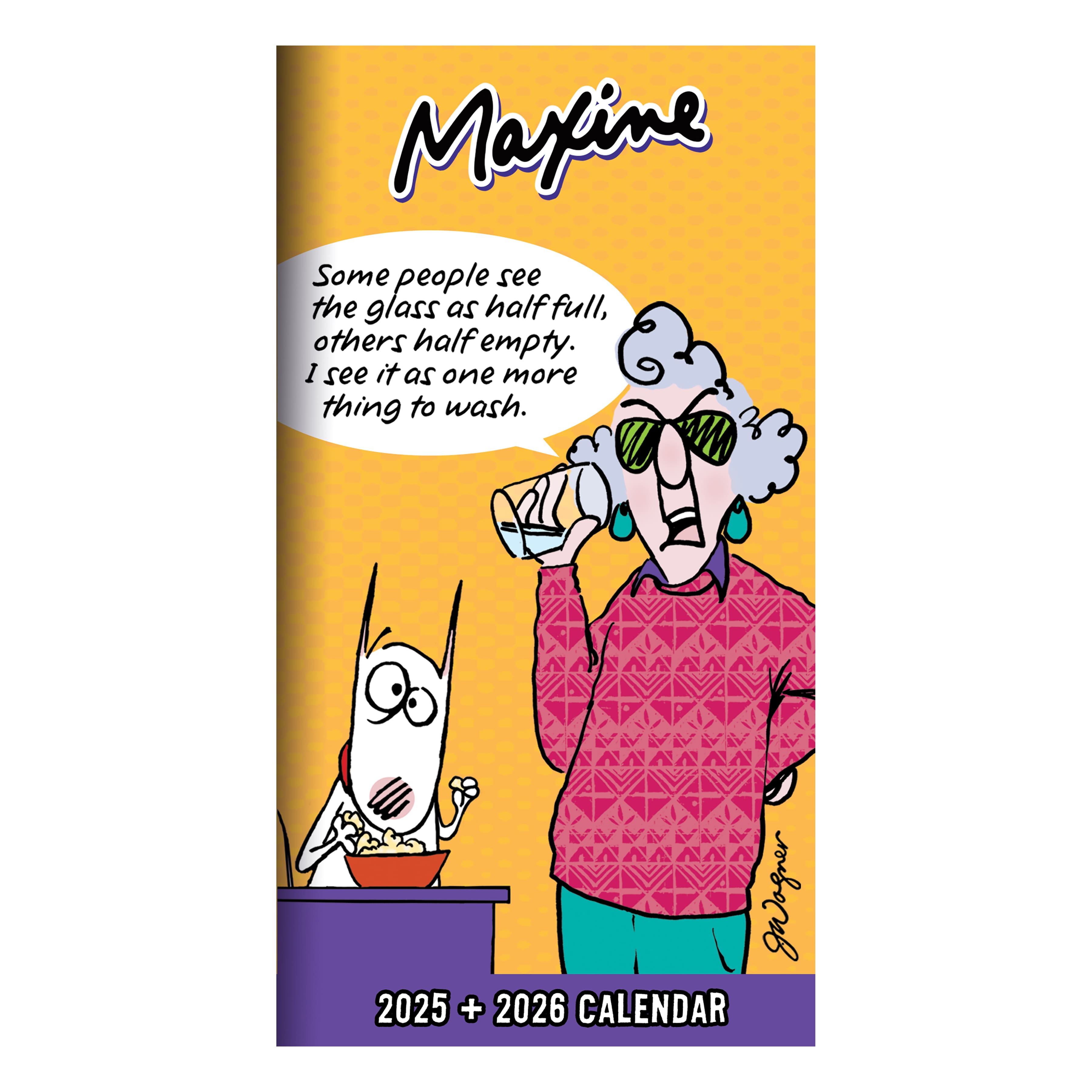 TF Publishing 2025-2026 Small Maxine Monthly Pocket Planner