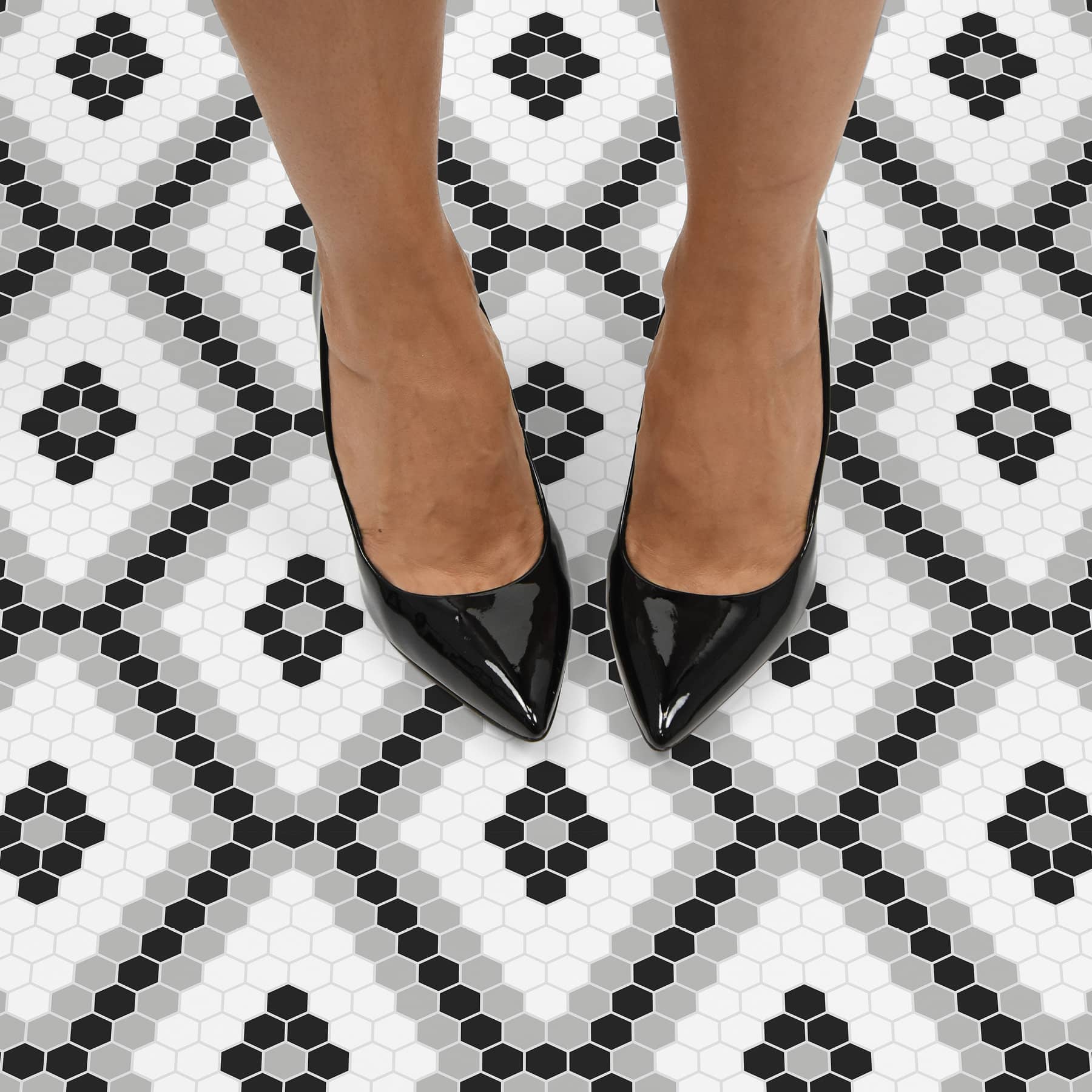 FloorPops Leyton Peel &#x26; Stick Floor Tiles