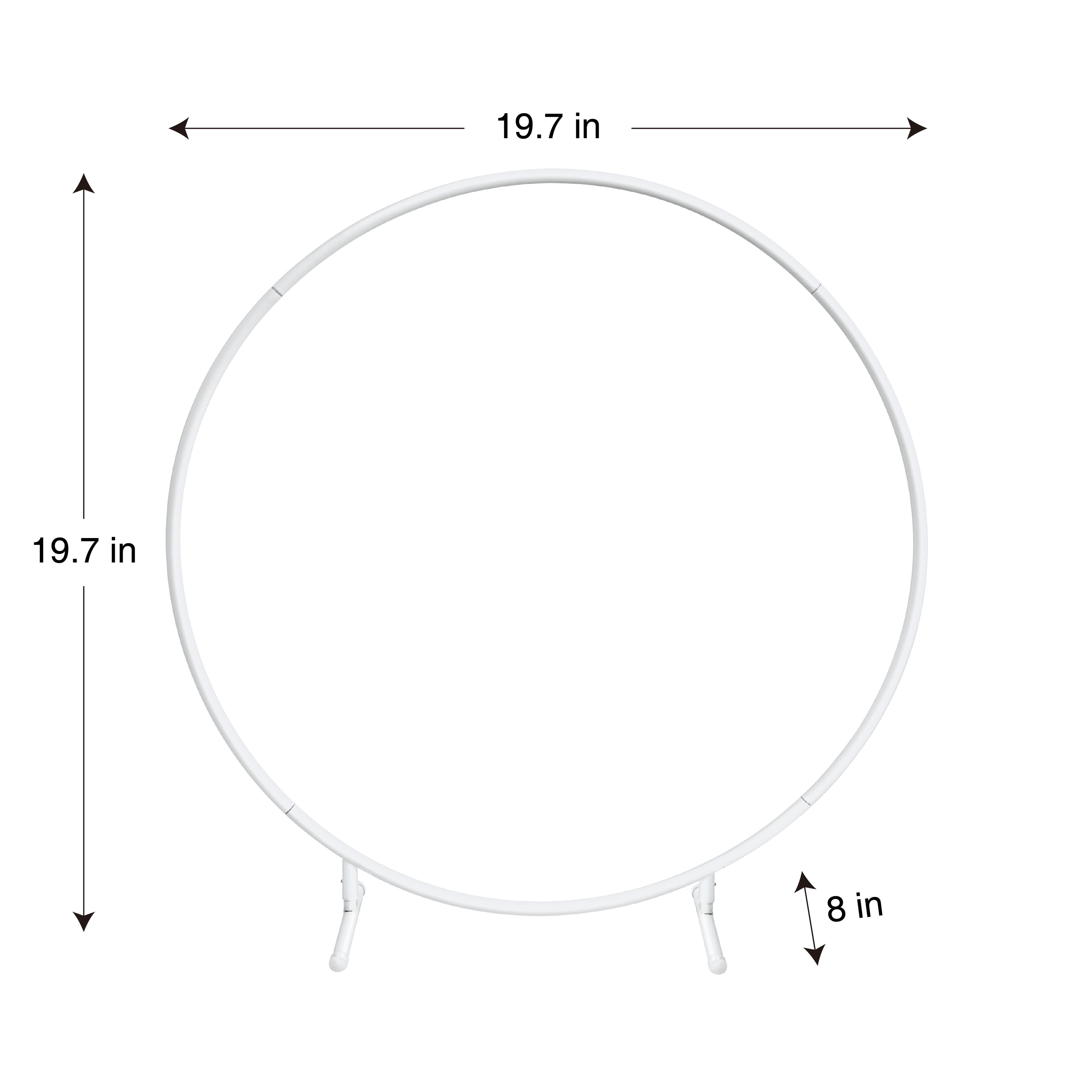 19.75&#x22; White Tabletop Hoop by Celebrate It&#x2122;