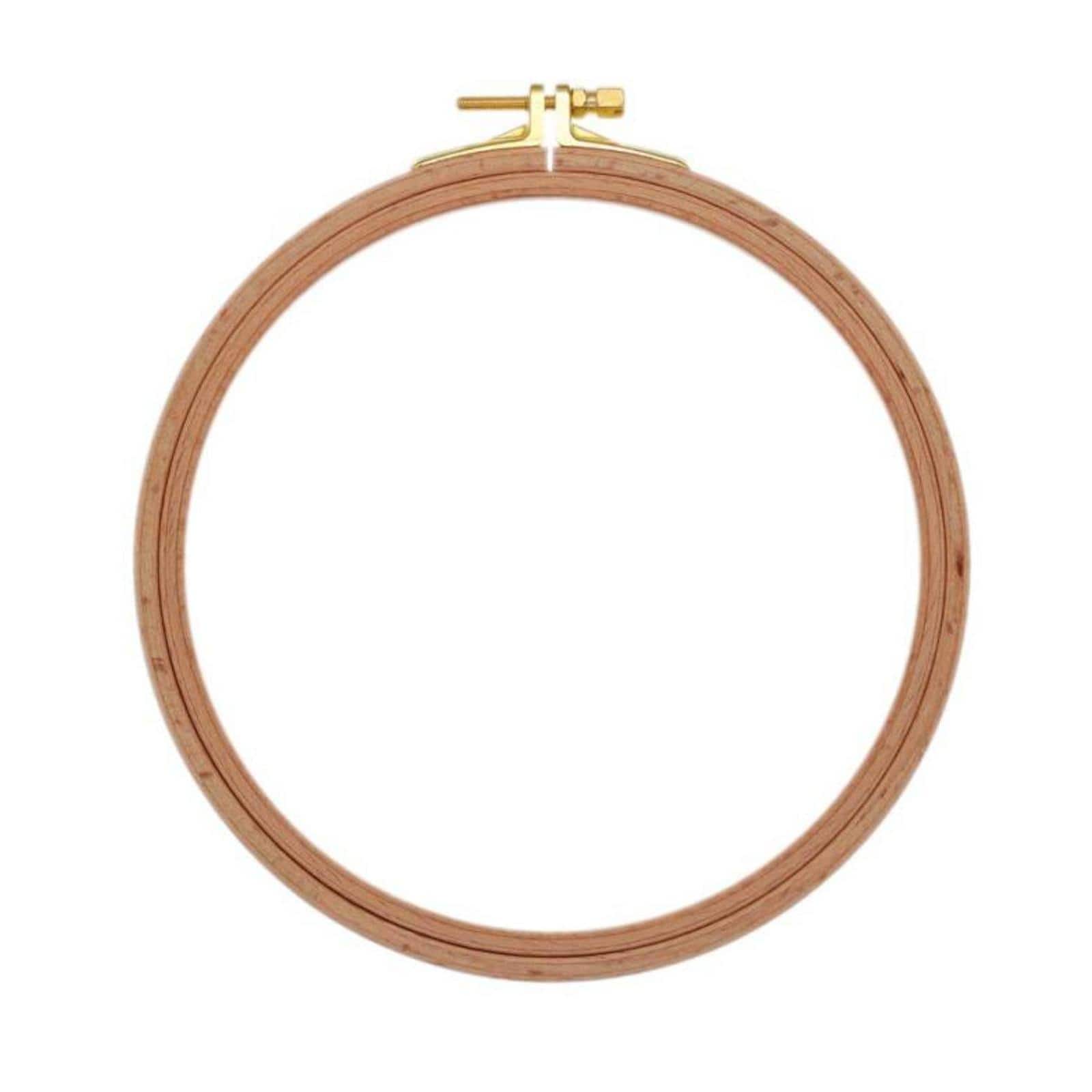 Nurge 16mm Screwed Wooden Embroidery Hoop Michaels