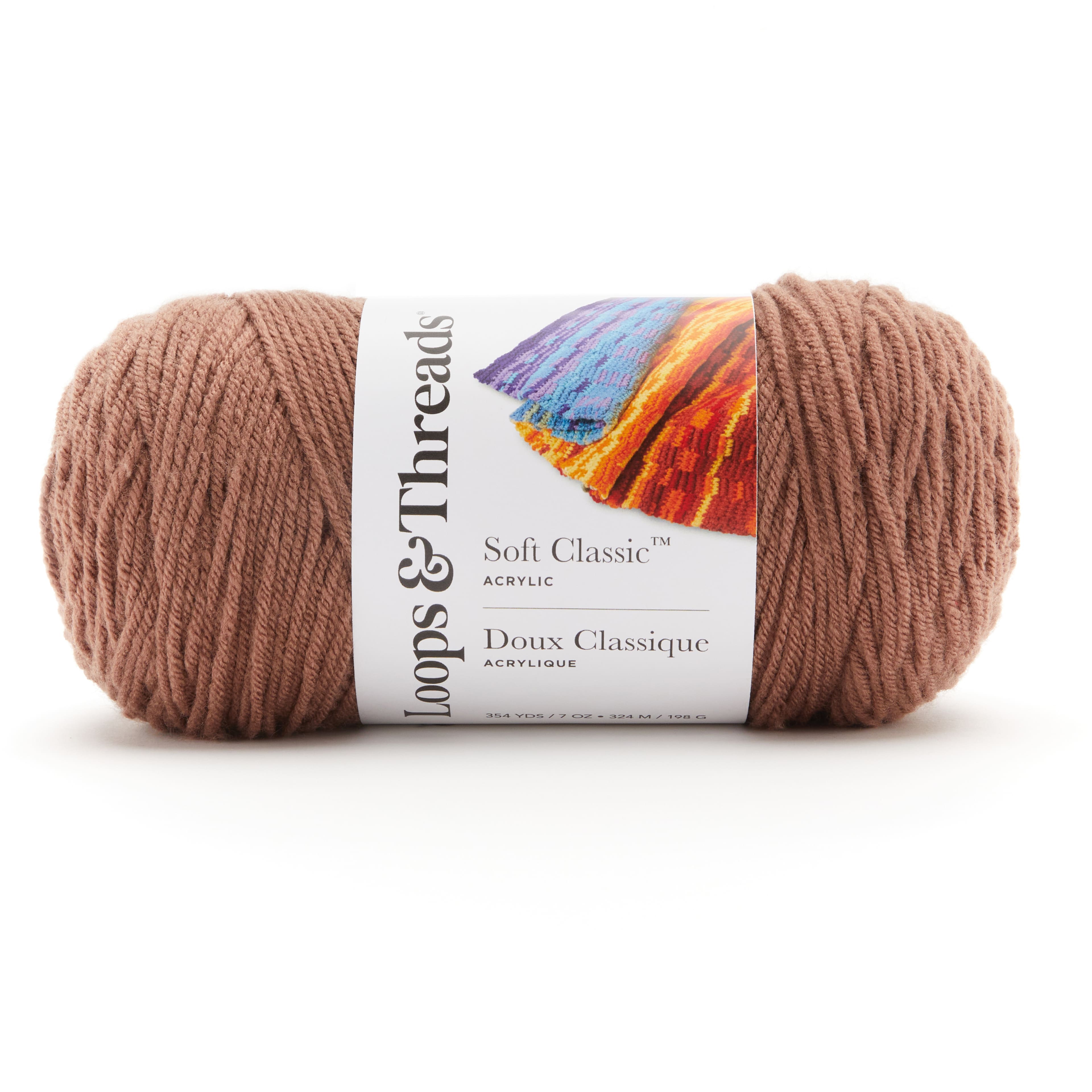 12 Pack: Soft Classic™ Solid Yarn by Loops & Threads®