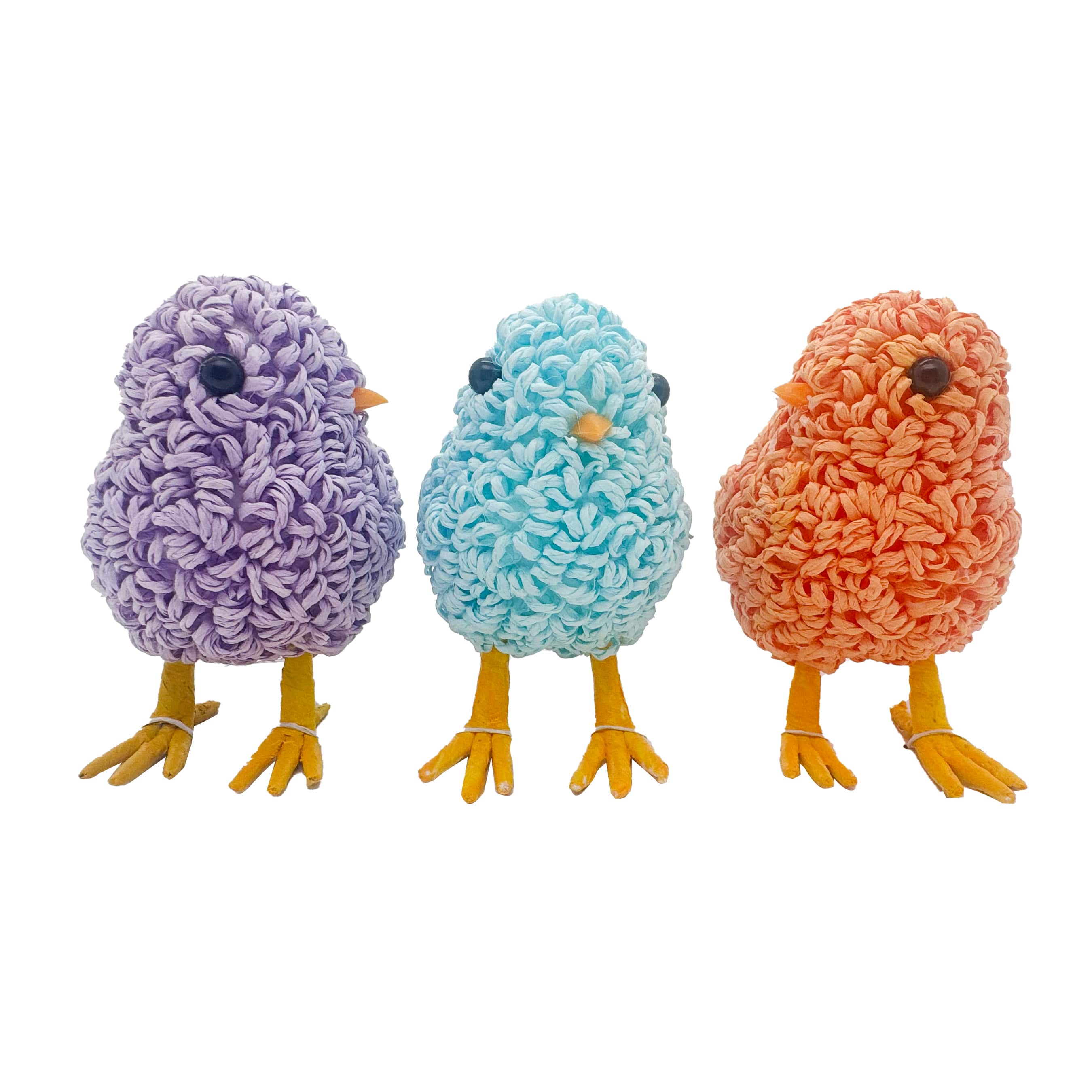 Purple, Blue & Orange Chick Décor Set by Ashland®