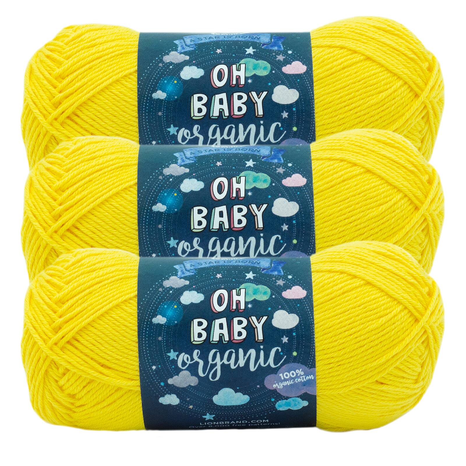 100% Organic Cotton Yarn from Lion Brand! - A Star is Born: Oh