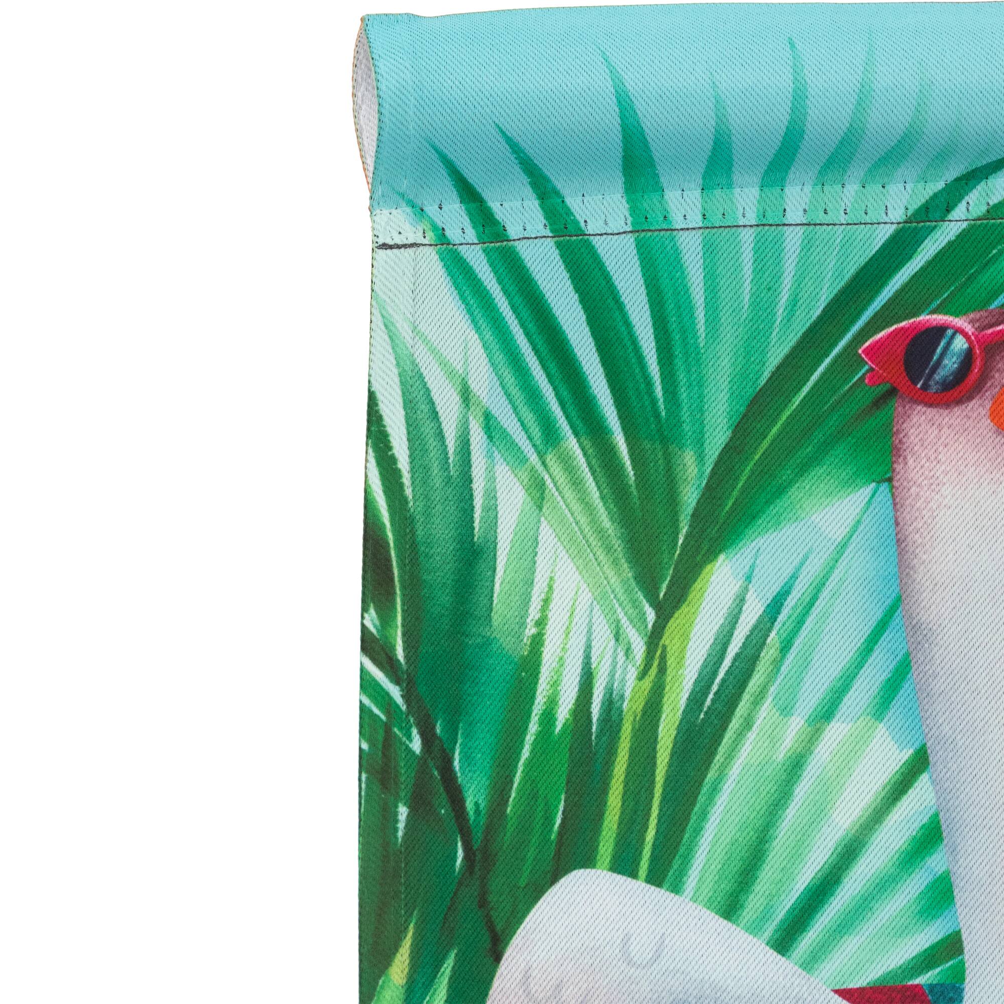 18" Beach Duck Life Is Good Garden Flag