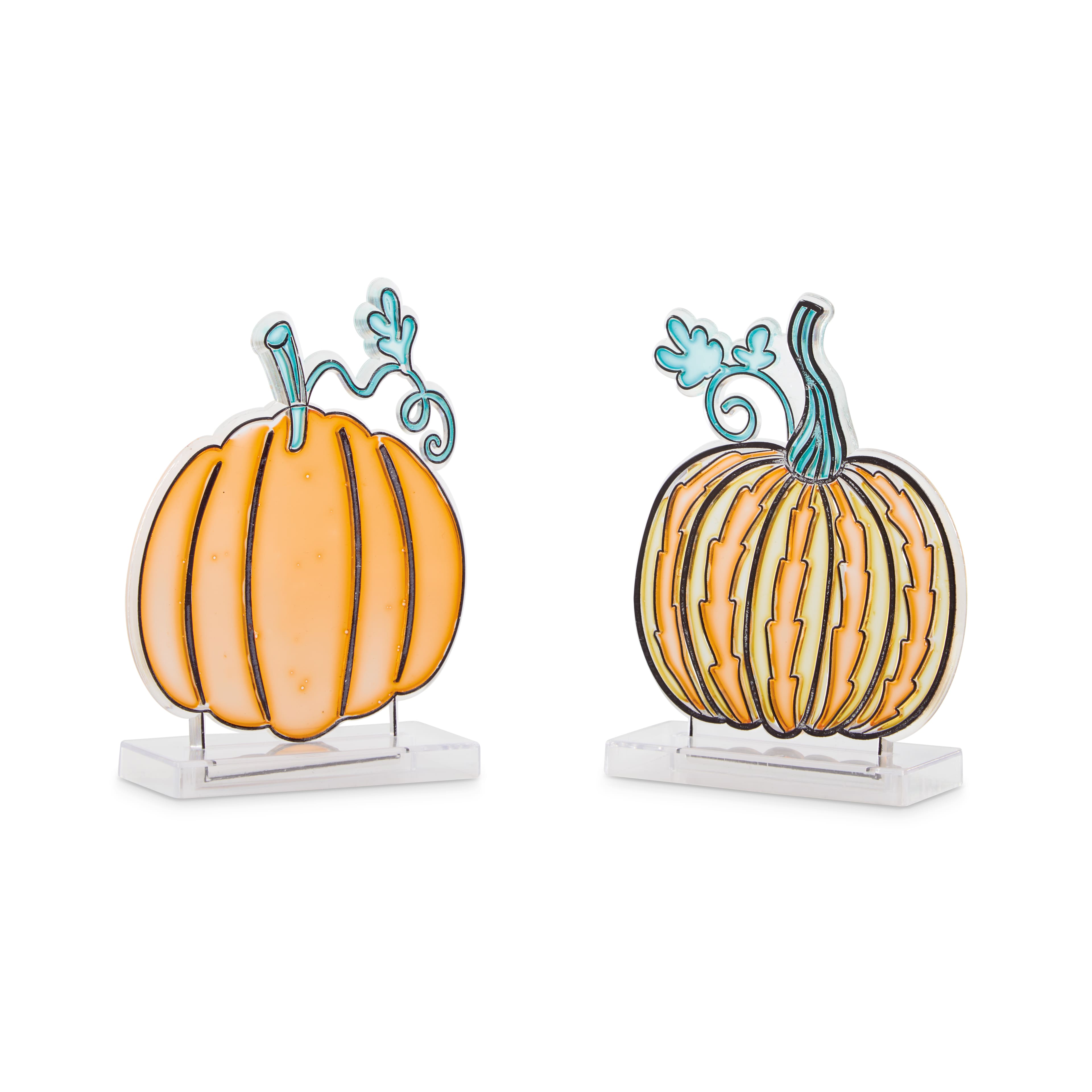Pumpkin Suncatcher Craft Kit by Creatology&#x2122;