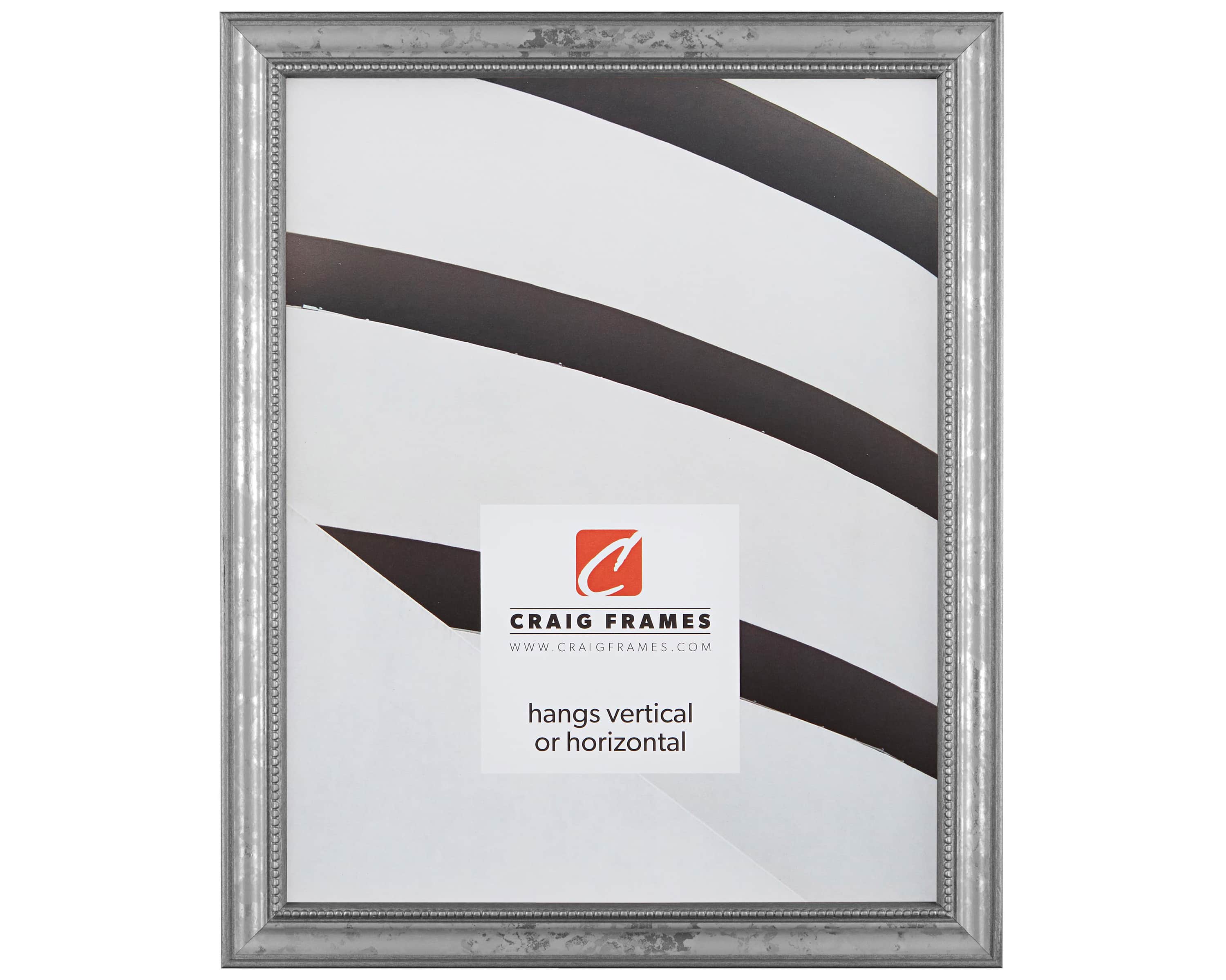 Craig Frames Stratton Aged Silver Picture Frame