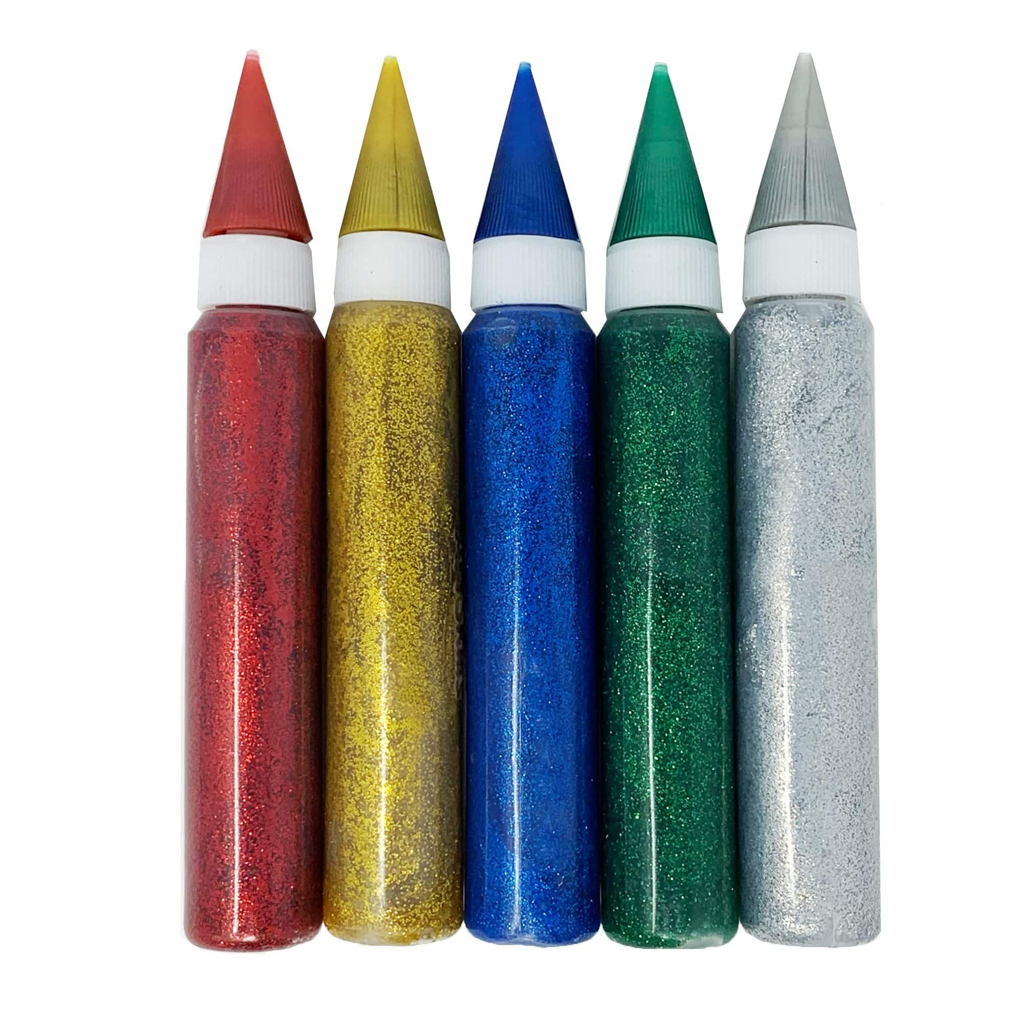ArtSkills® Jumbo 5 Color Classic Glitter Glue Pens