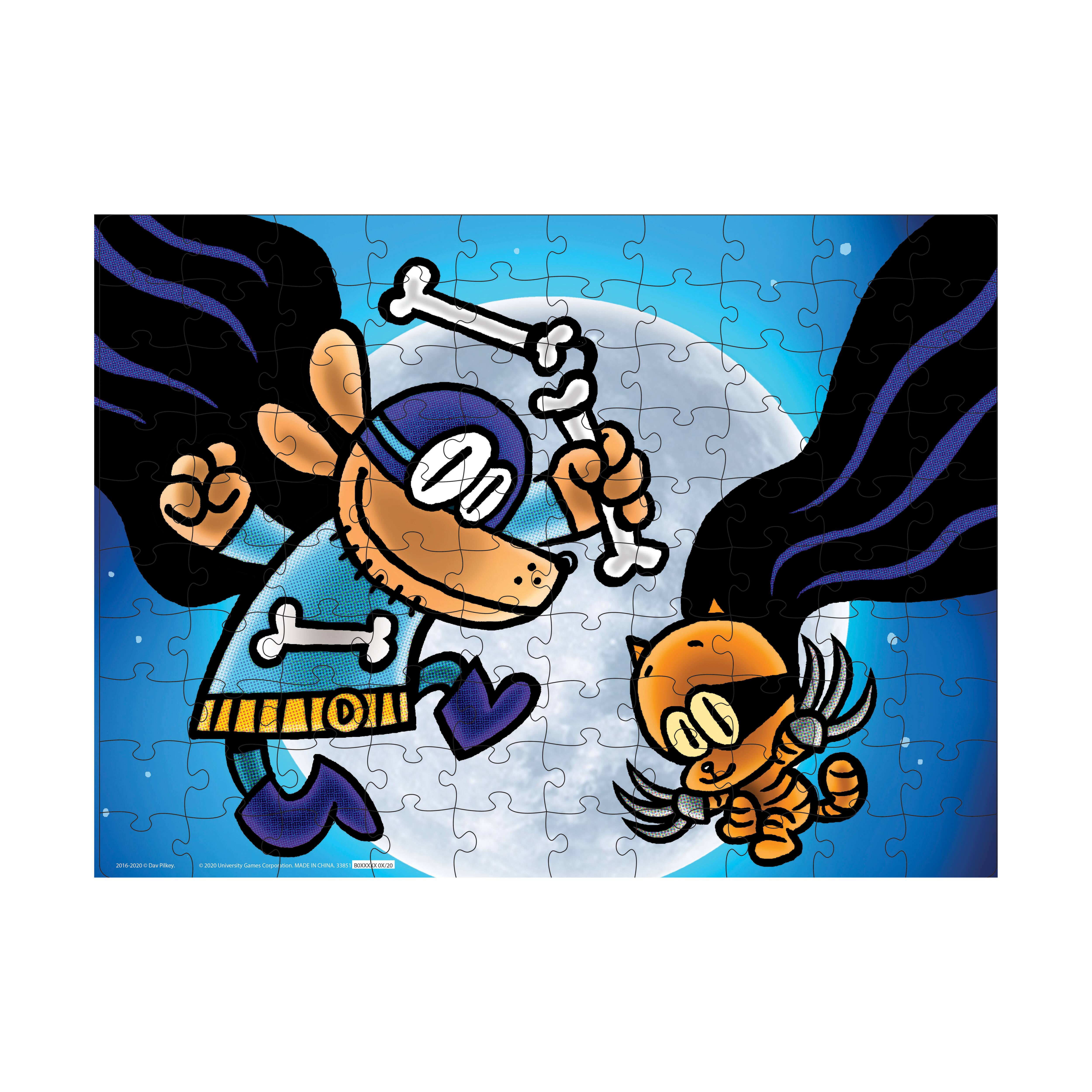 Dog Man & Cat Kid 100 Piece Jigsaw Puzzle