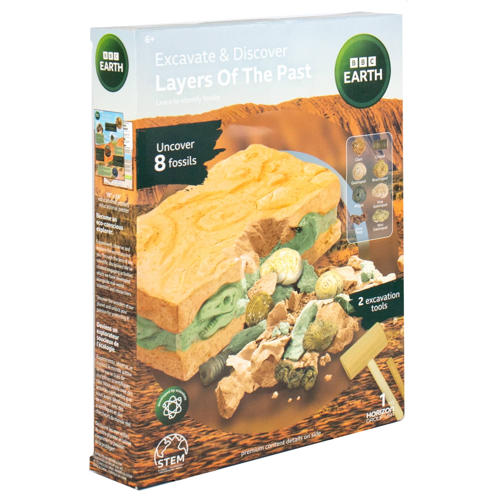 BBC Earth Excavate & Discover Layers of the Past