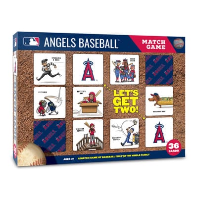 Major League Baseball Licensed Memory Match Game By Youthefan in Los Angeles Angels | 2.5" x 2.5" | Michaels