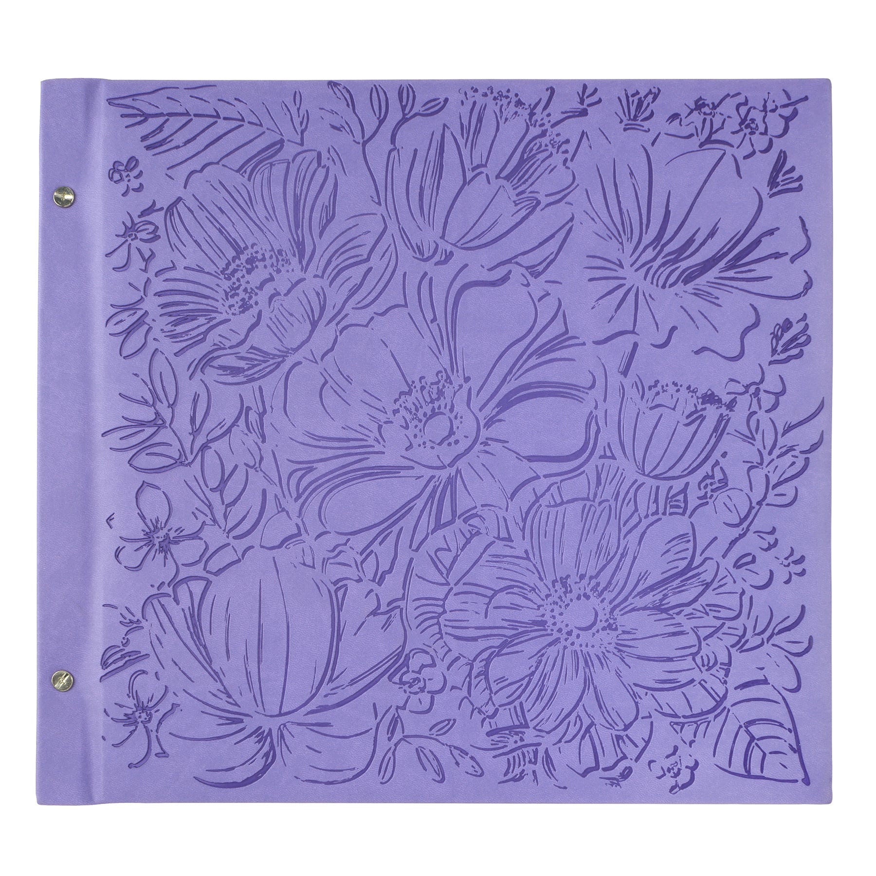 12" x 12" Purple Embossed Scrapbook Album by Recollections™