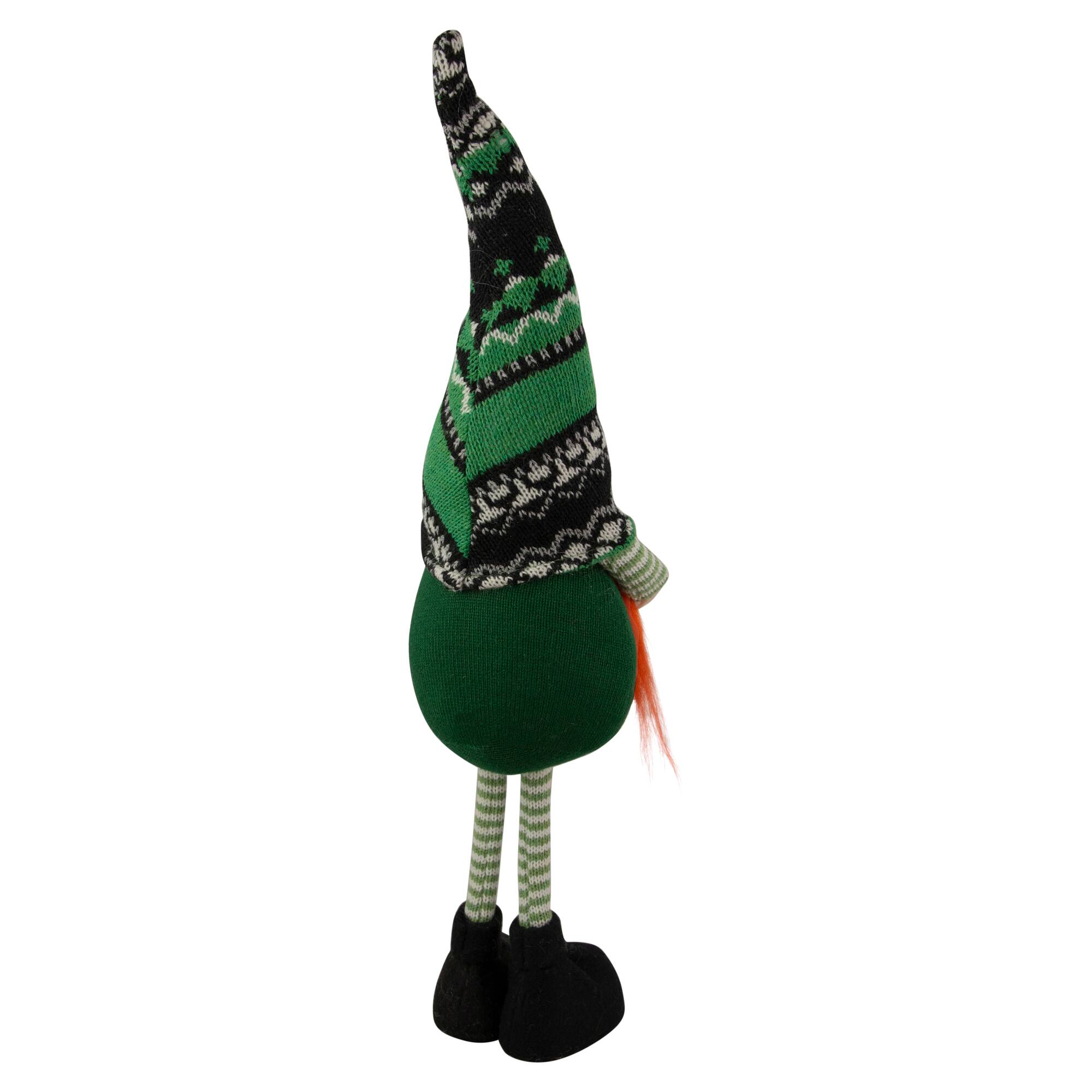 19&#x22; Green Leprechaun Gnome St Patrick&#x27;s Day Figure