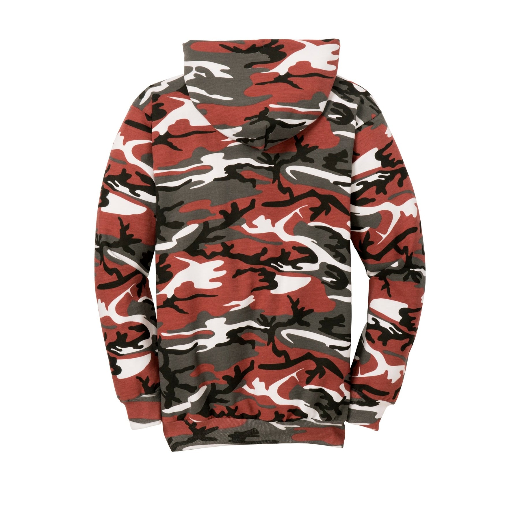 Port & Company® Camo Core Fleece Pullover Hooded Sweatshirt