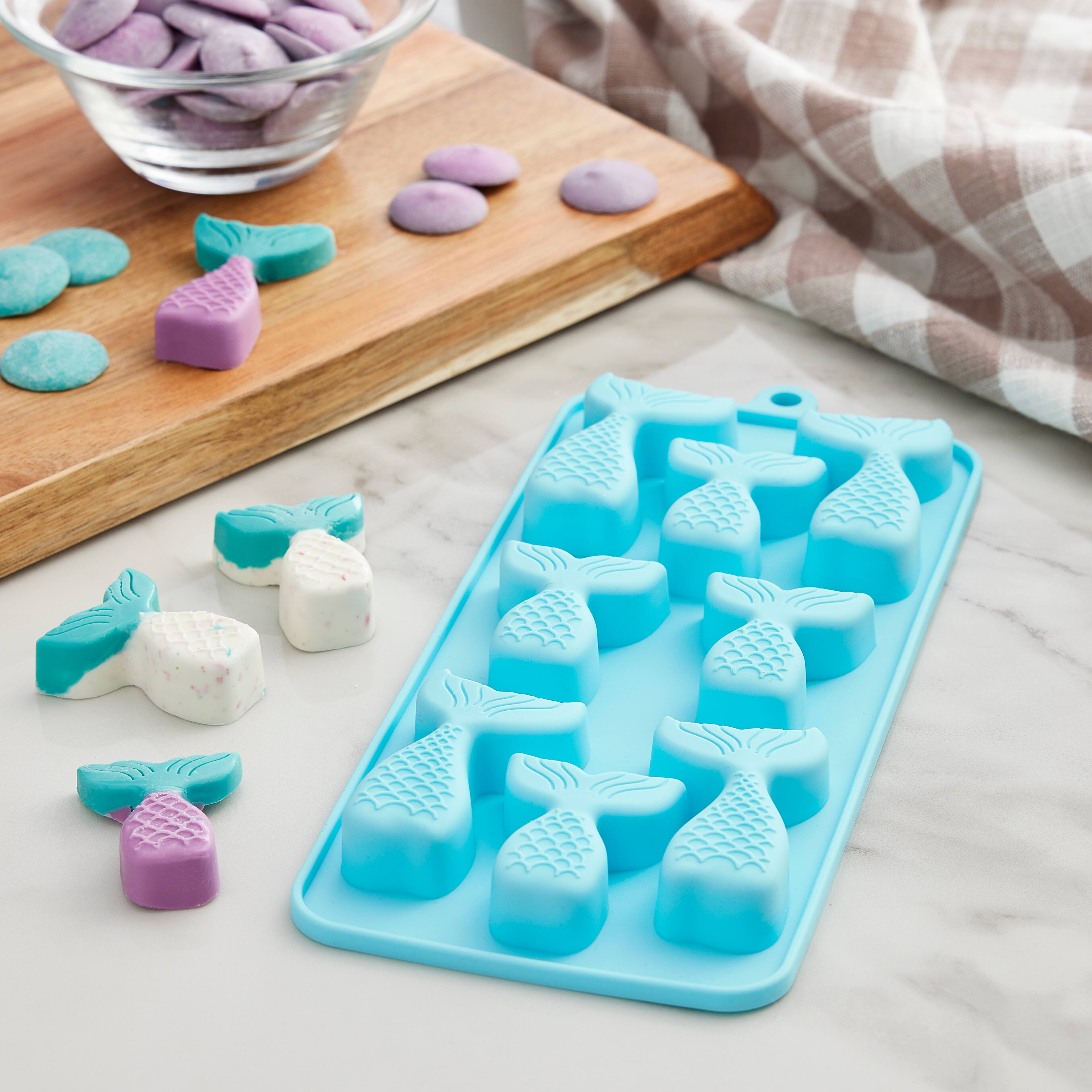 6 Pack: Mermaid Tail Silicone Candy Mold by Celebrate It&#x2122;