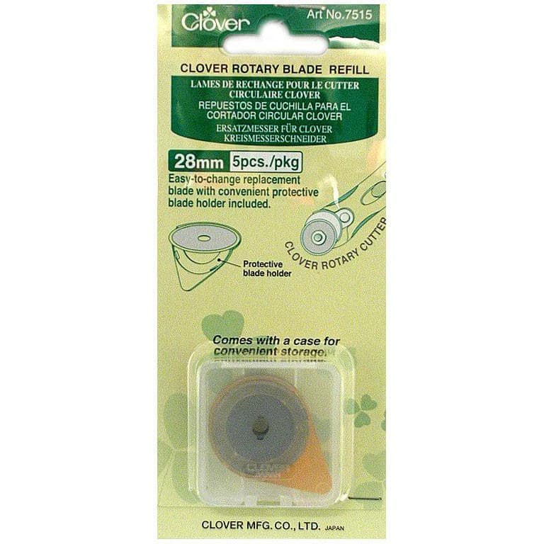 Clover Rotary Cutter Blade Refill, 28mm