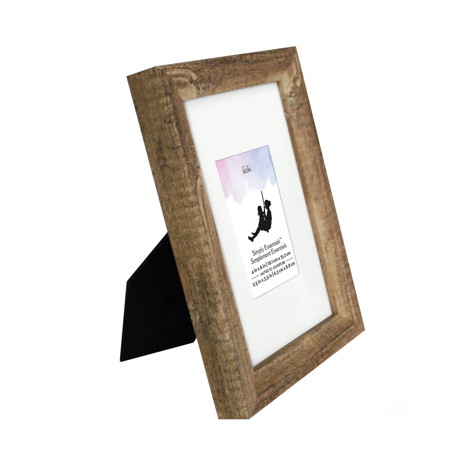 Natural Frame with Mat, Simply Essentials&#x2122; by Studio D&#xE9;cor&#xAE;