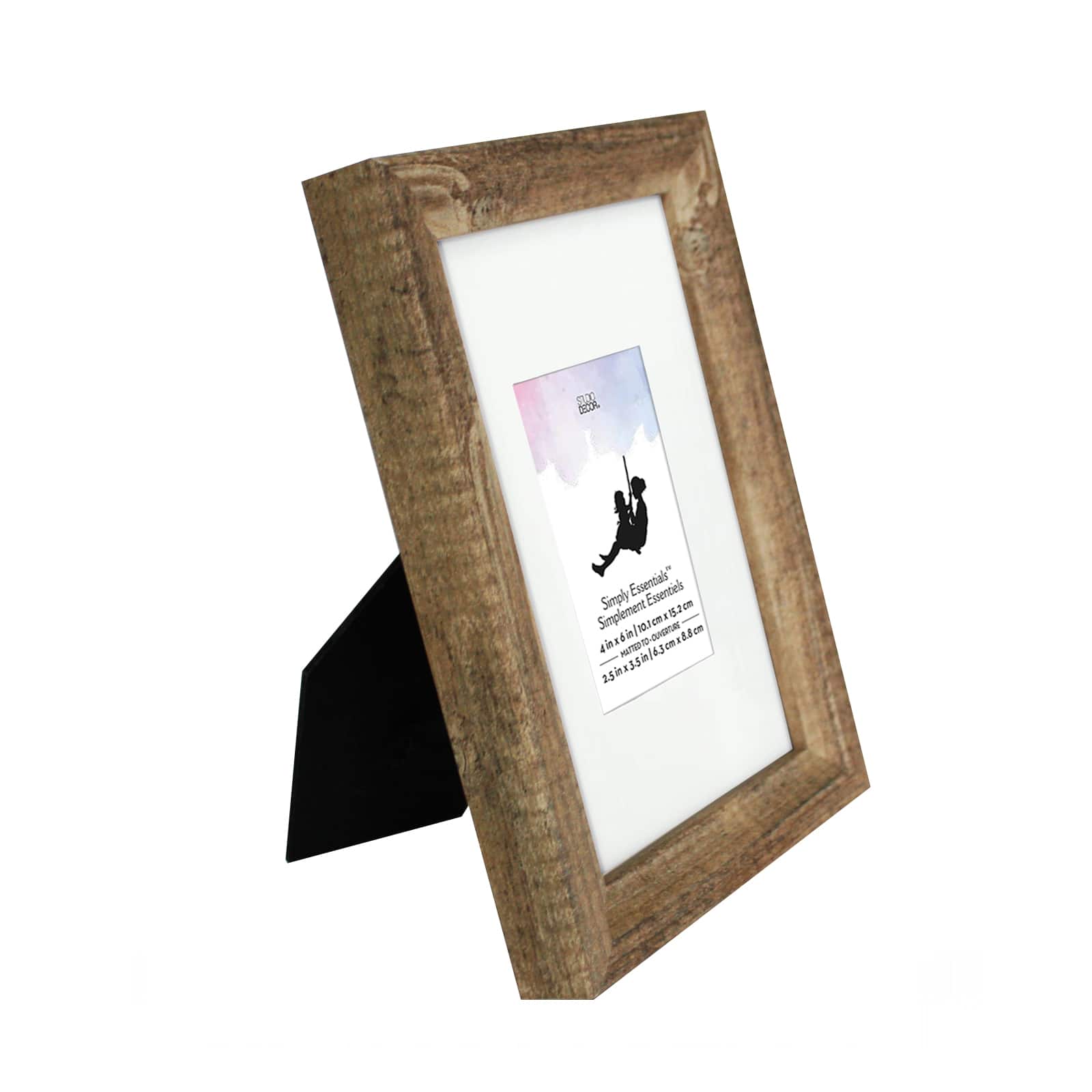 12 Pack: Natural Frame with Mat, Simply Essentials™ by Studio Décor®