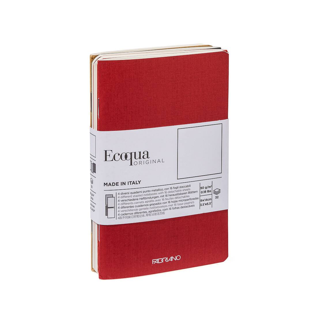 Fabriano&#xAE; Ecoqua Original Pocket Notebooks, 4ct.
