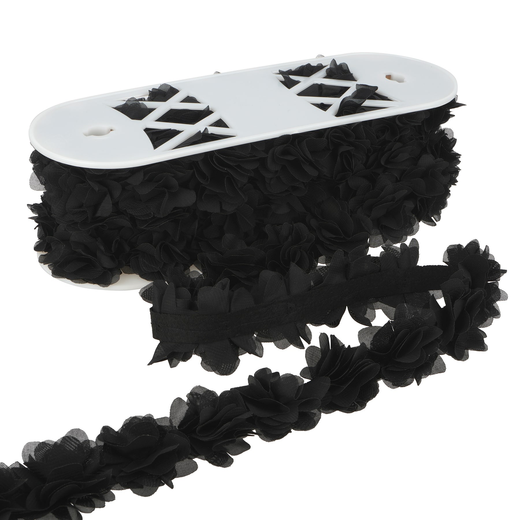 2.1&#x22; Rosettes Chiffon Trim by Celebrate It&#xAE;