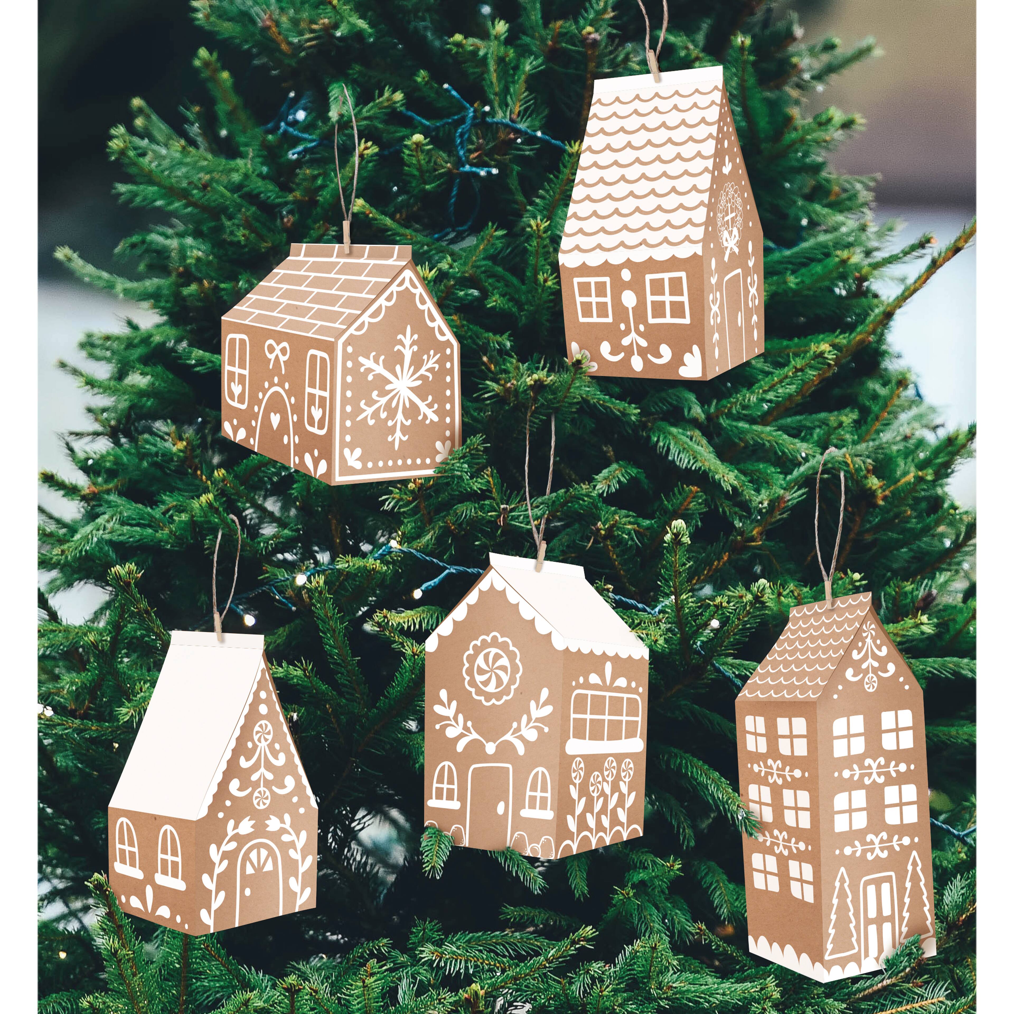 Paper Kraft Village Décor Kit by Recollections™ Christmas Michaels