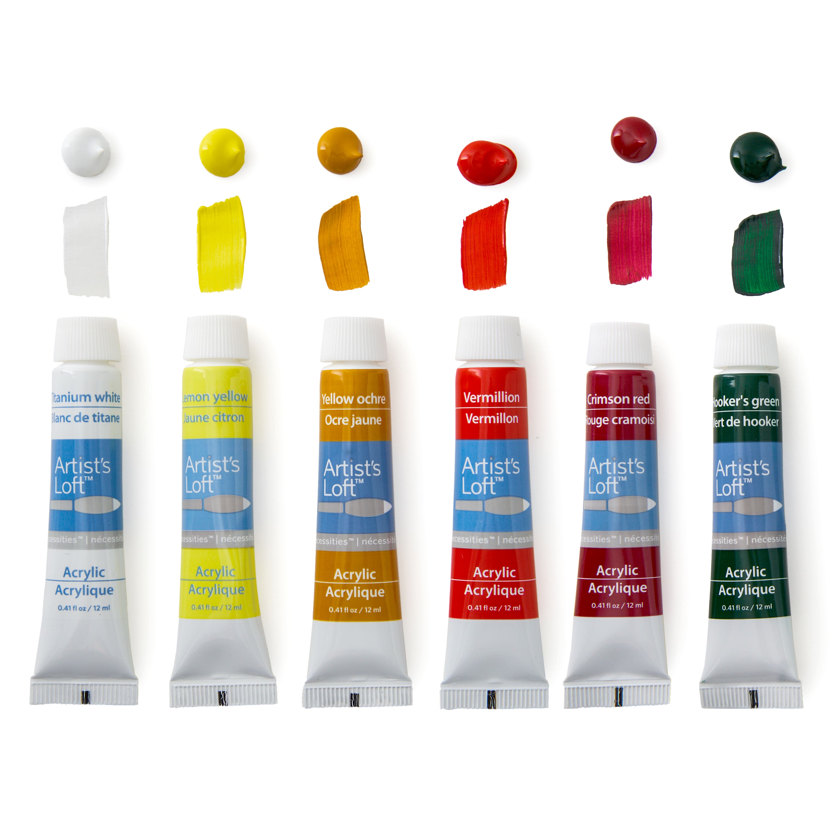 12 Color Basics Acrylic Paint Set by Artist's Loft™