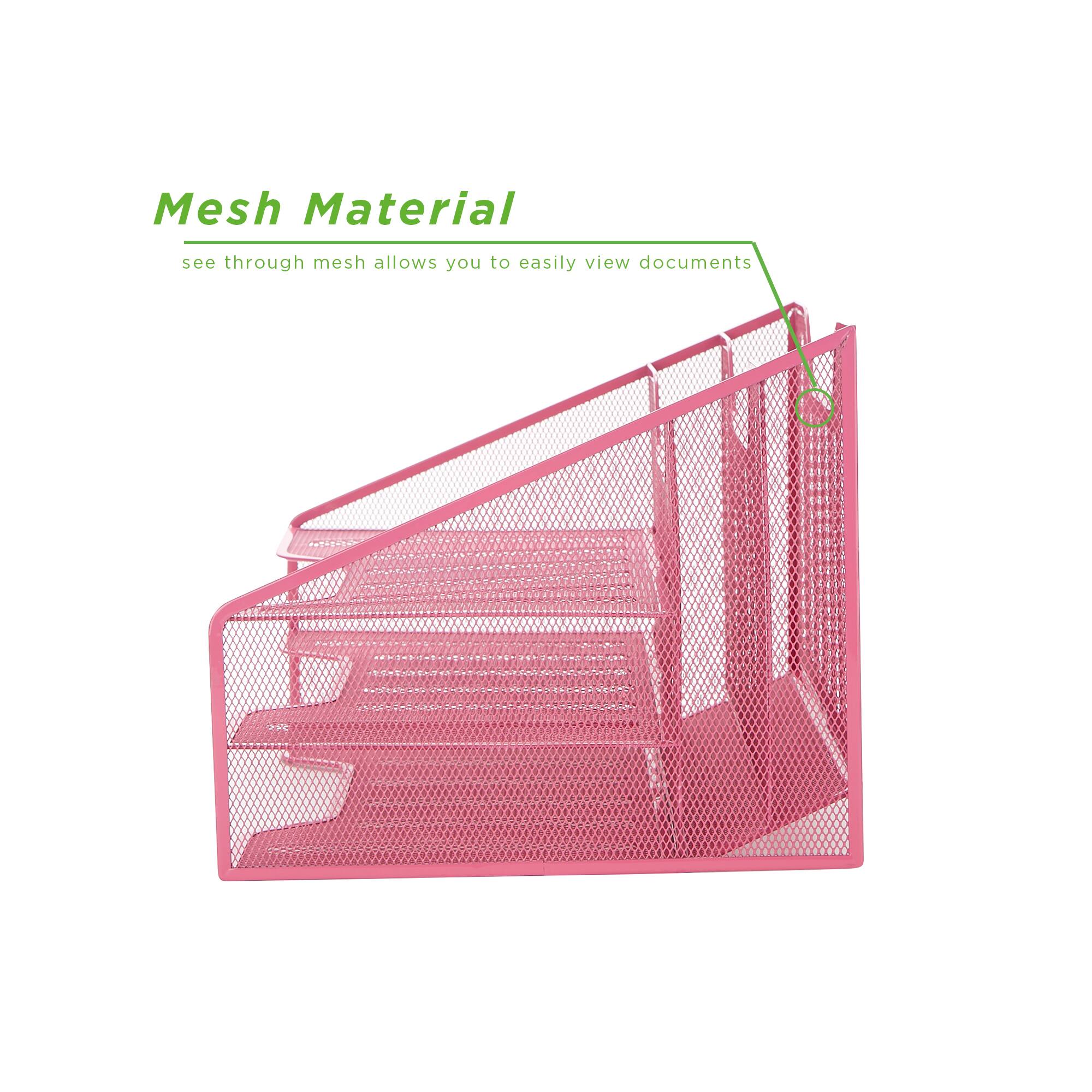 Mind Reader 5-Compartment Desk Organizer