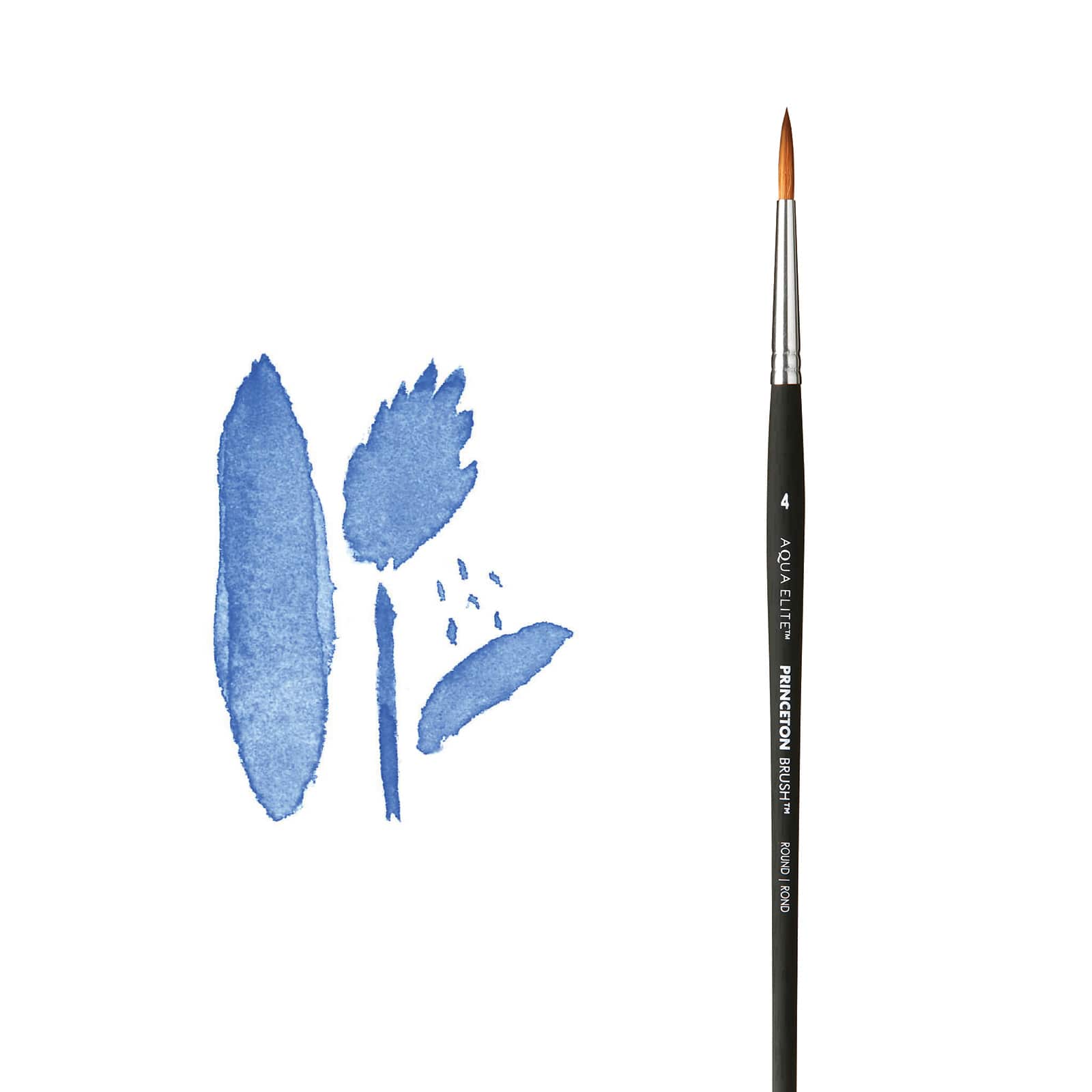 12 Pack: Princeton™ Aqua Elite™ Short Handle Round Brush