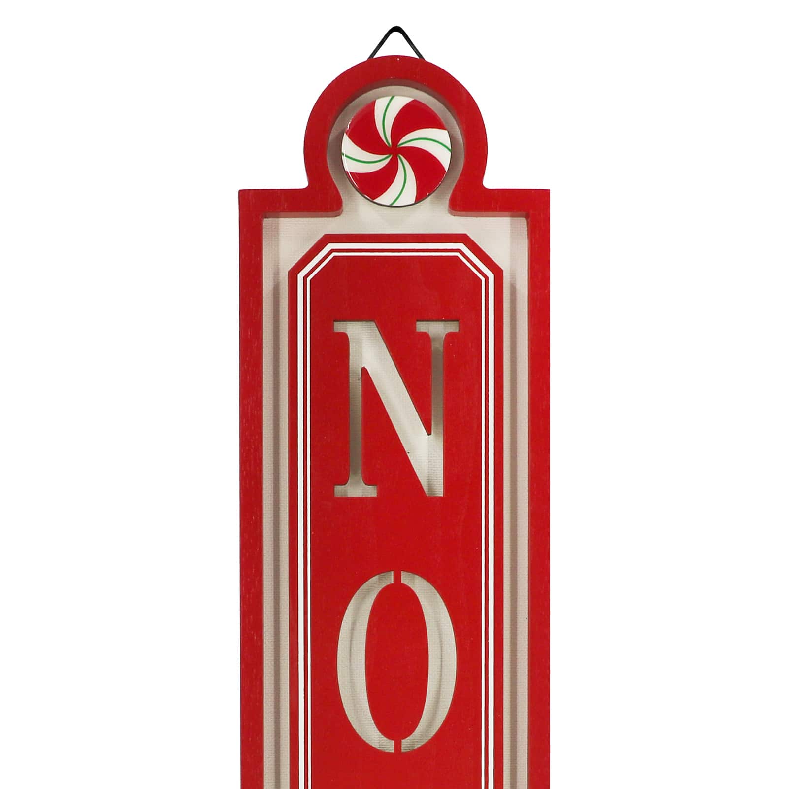 Red Noel Peppermint Wall Sign by Ashland&#xAE;