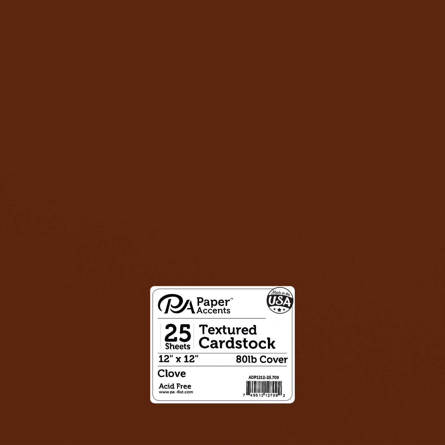 PA Paper&#x2122; Accents 12&#x22; x 12&#x22; 80lb. Textured Cardstock, 25 Sheets