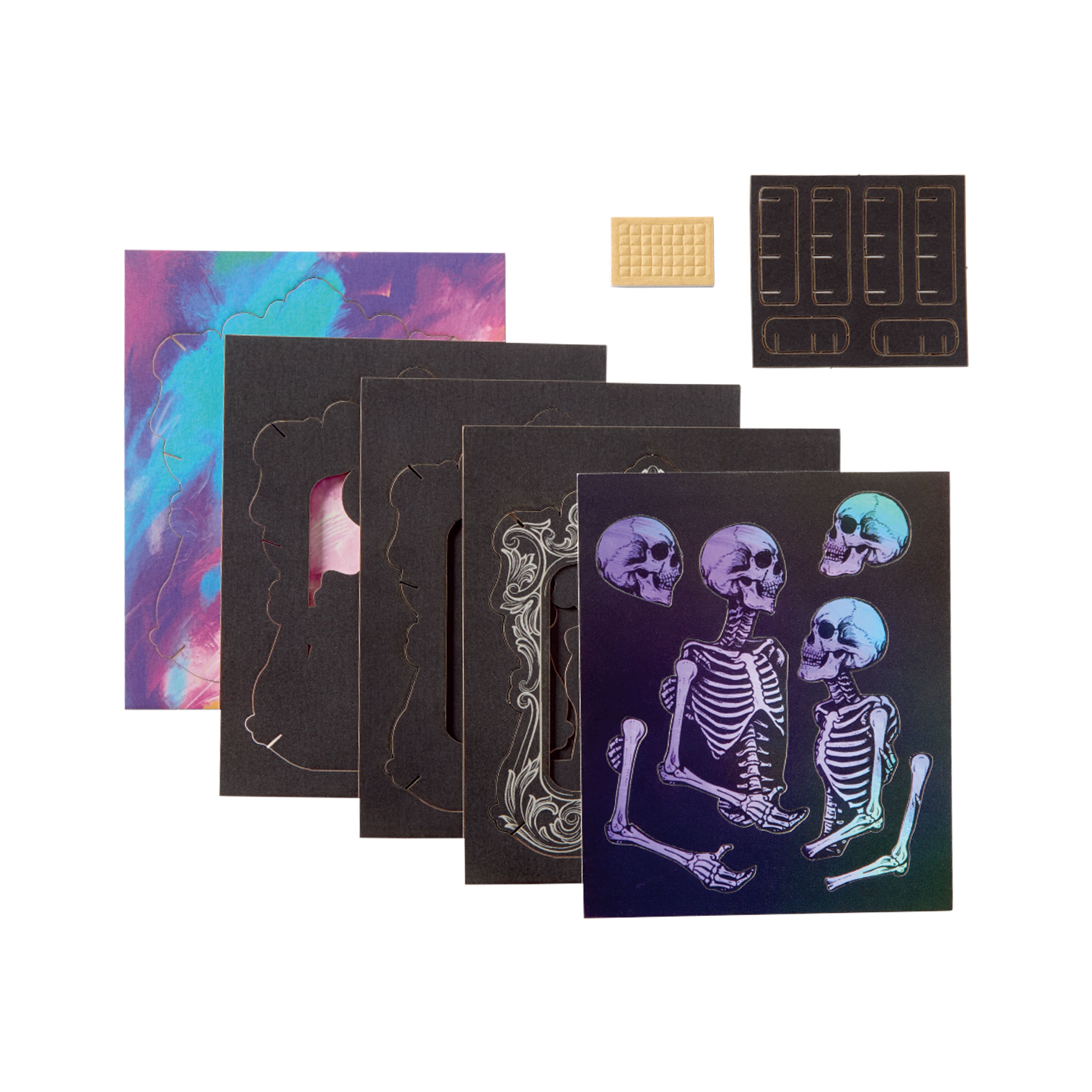 Skeleton Lovers Paper Diorama Kit by Recollections&#x2122;