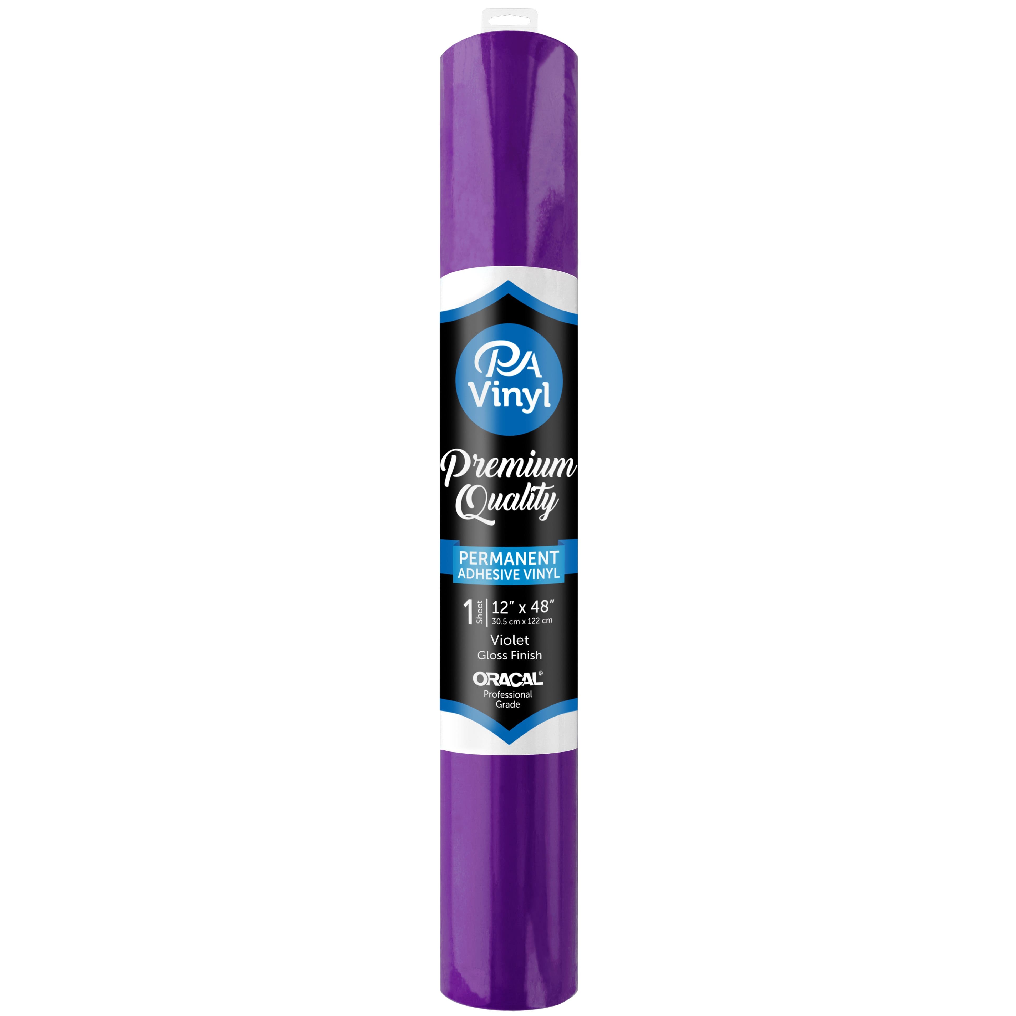 PA Vinyl Gloss Permanent Adhesive Vinyl