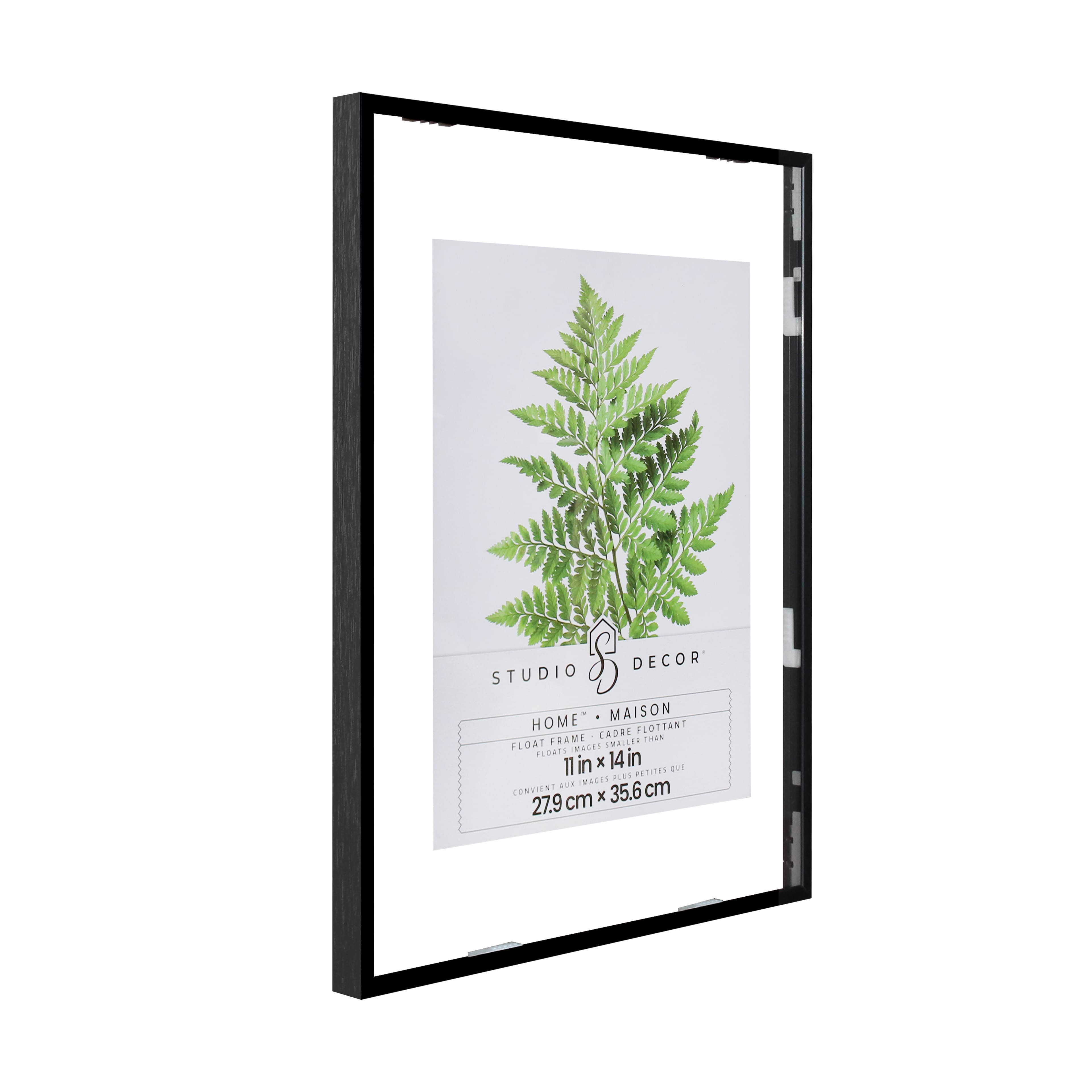 Home™ Black Metal Float Frame by Studio Décor®