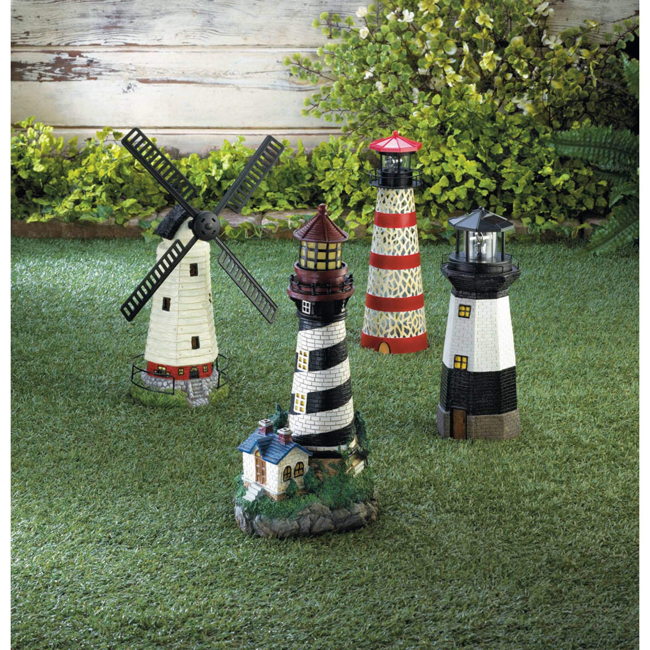 19&#x22; Solar-Powered Light House