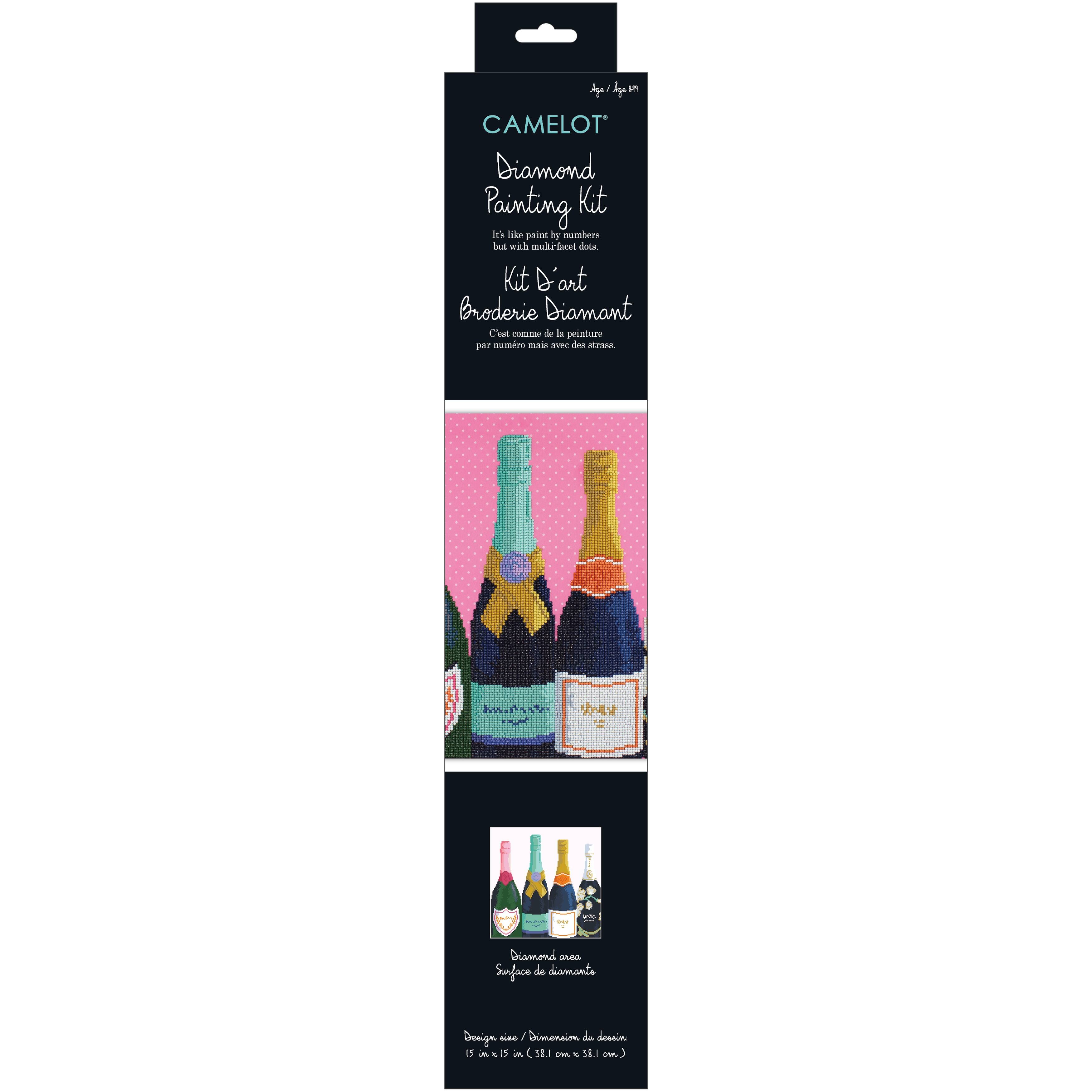 Camelot Dotz® Prosecco Diamond Painting Kit