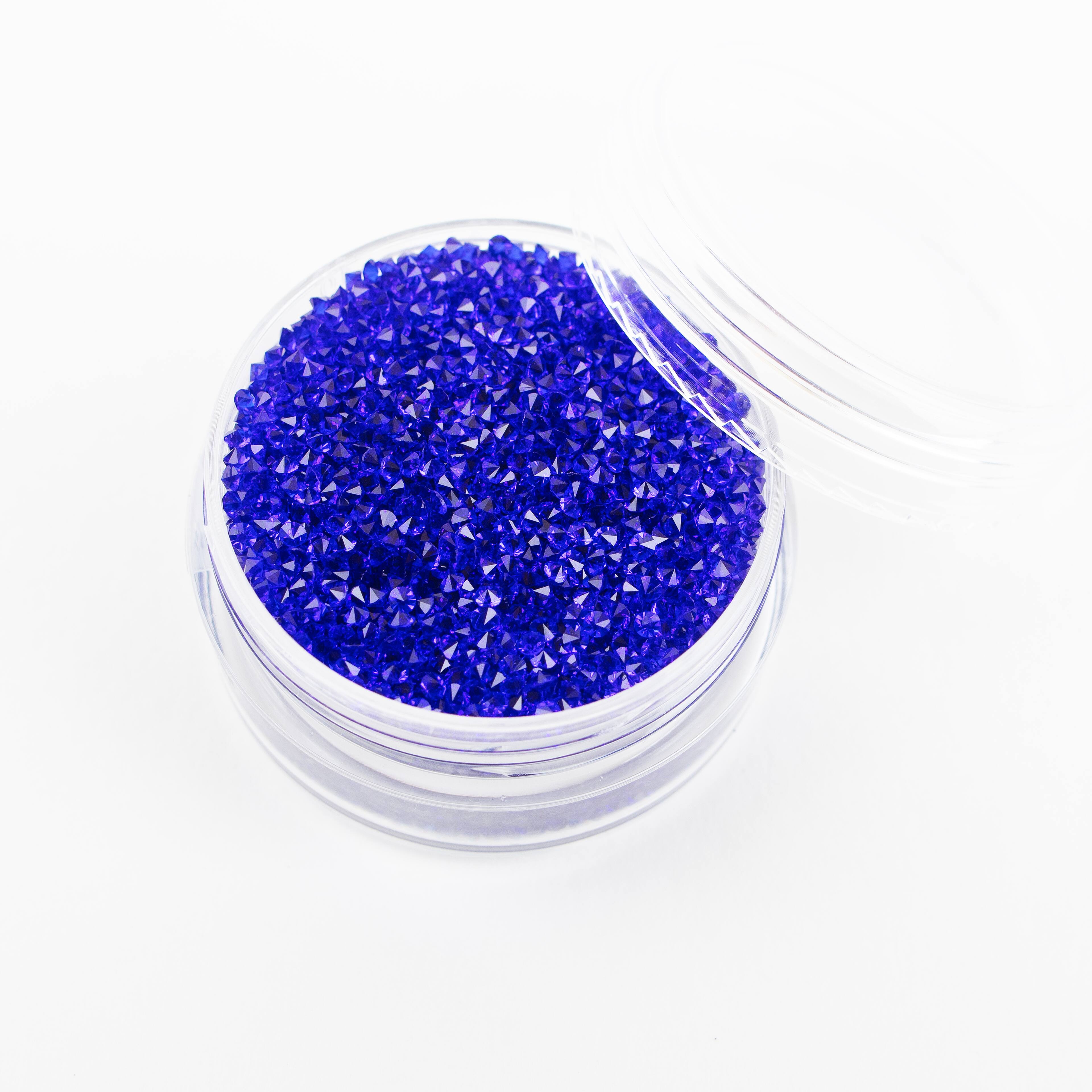 12 Pack: 1.2mm Glass Micro Rhinestones by Bead Landing&#x2122;, 0.7oz.