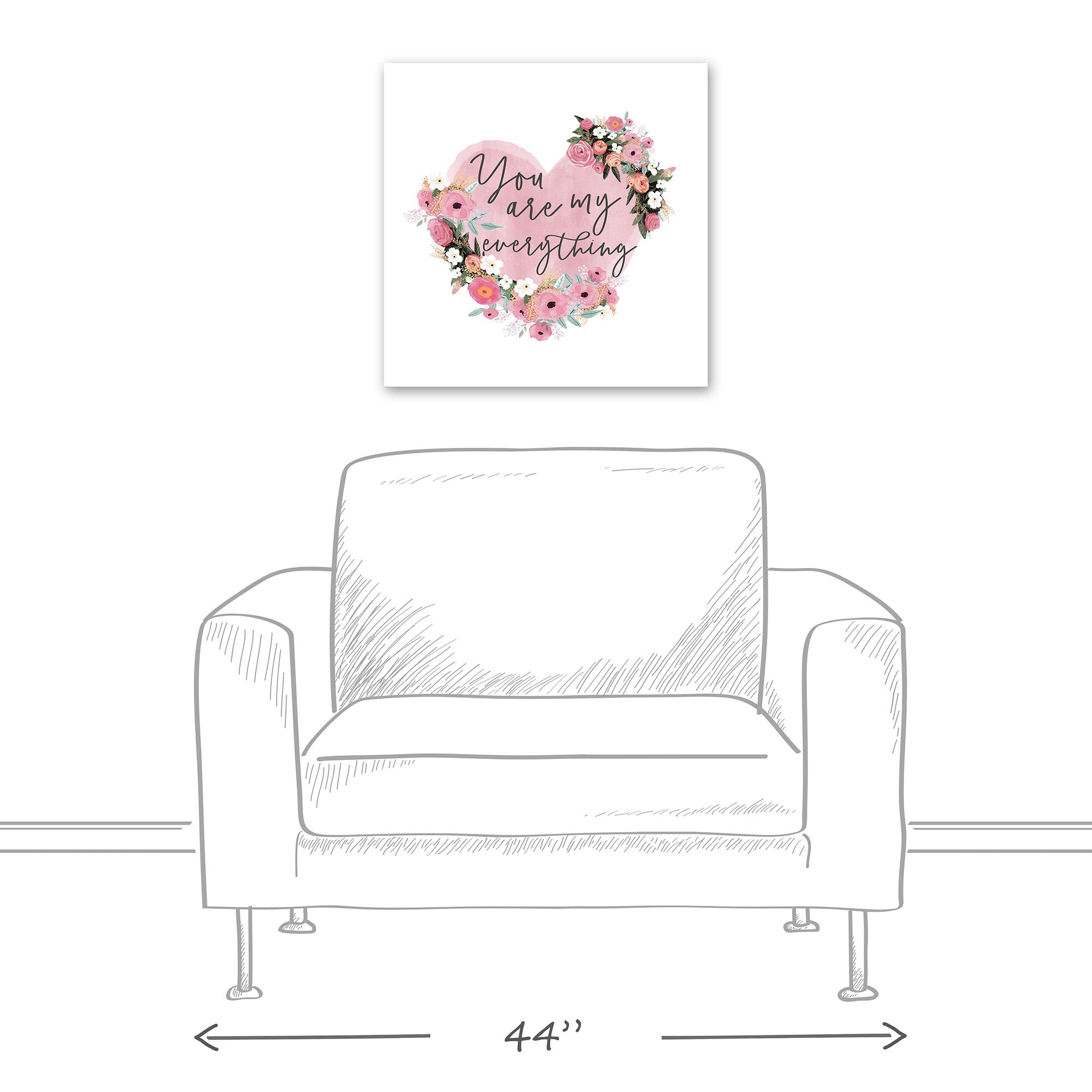You Are My Everything Canvas Wall Art