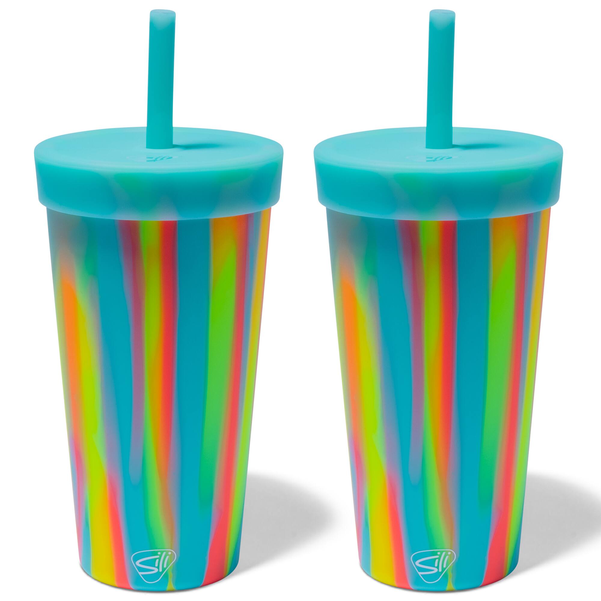 Silipint 22 oz Silicone Tumbler with Straw in Desert Sun | Michaels