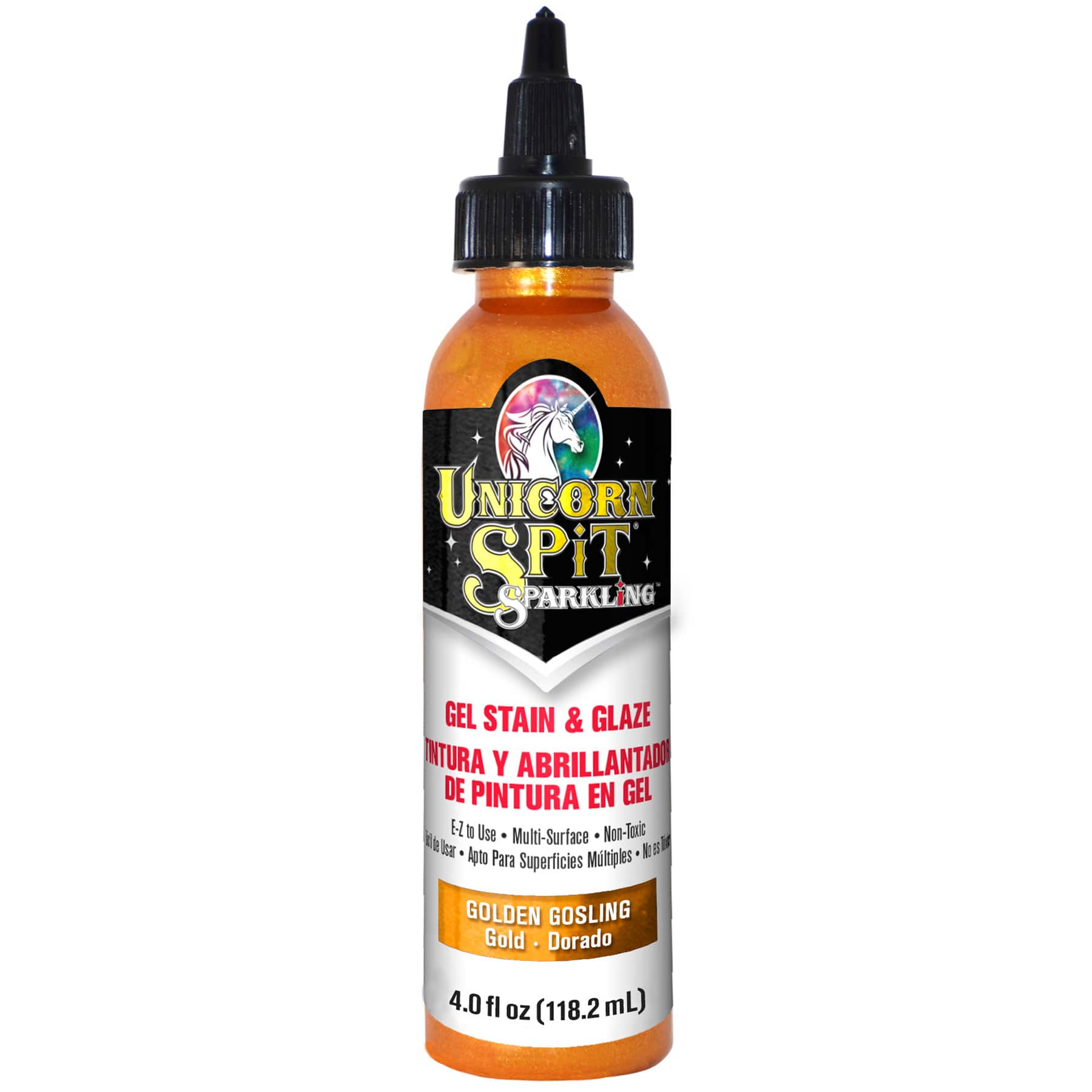 Unicorn Spit Gel Stain & Glaze, 4 oz by Eclectic Products in Midnight's Blackness | Michaels