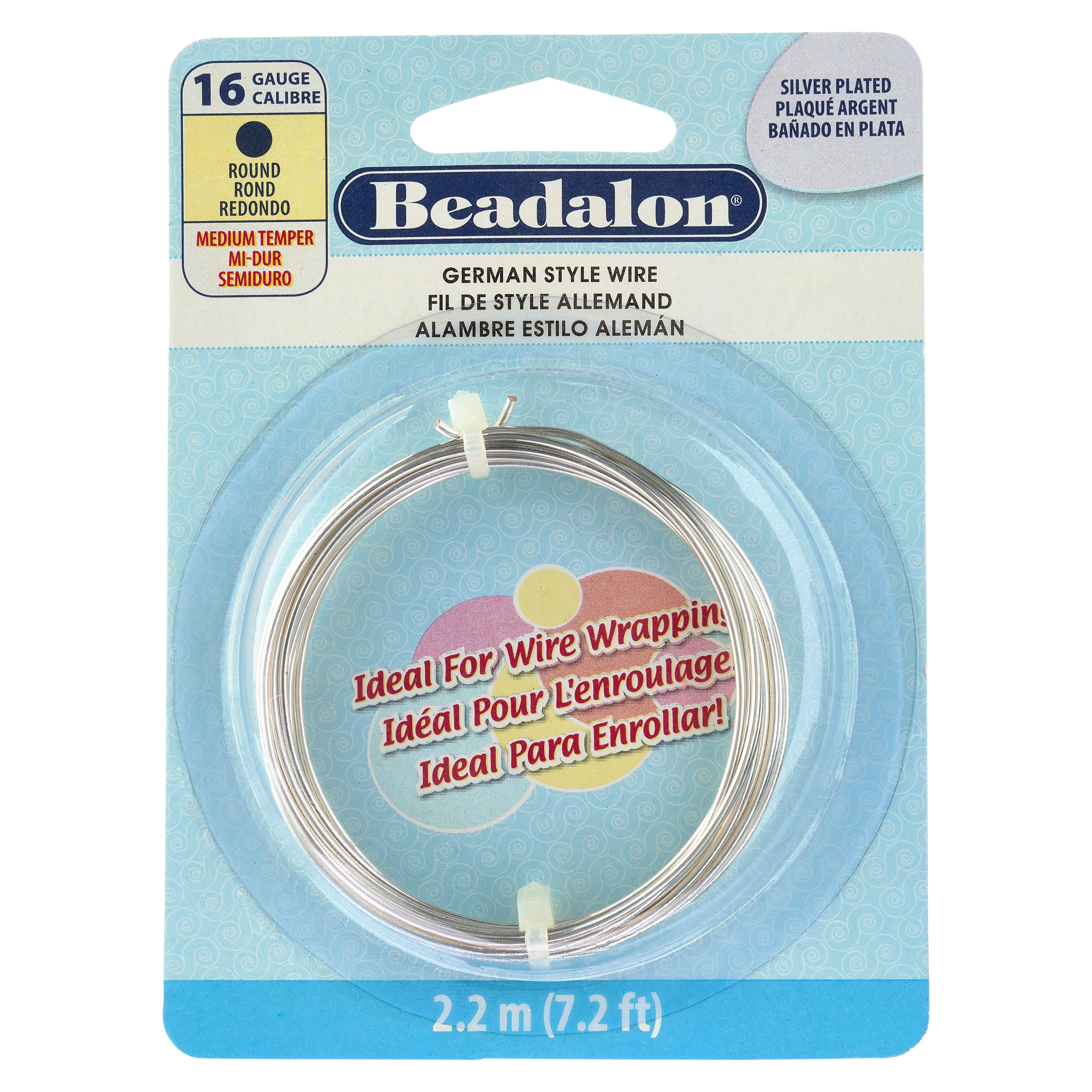 9 Pack: Beadalon&#xAE; 16 Gauge Round German Style Wire