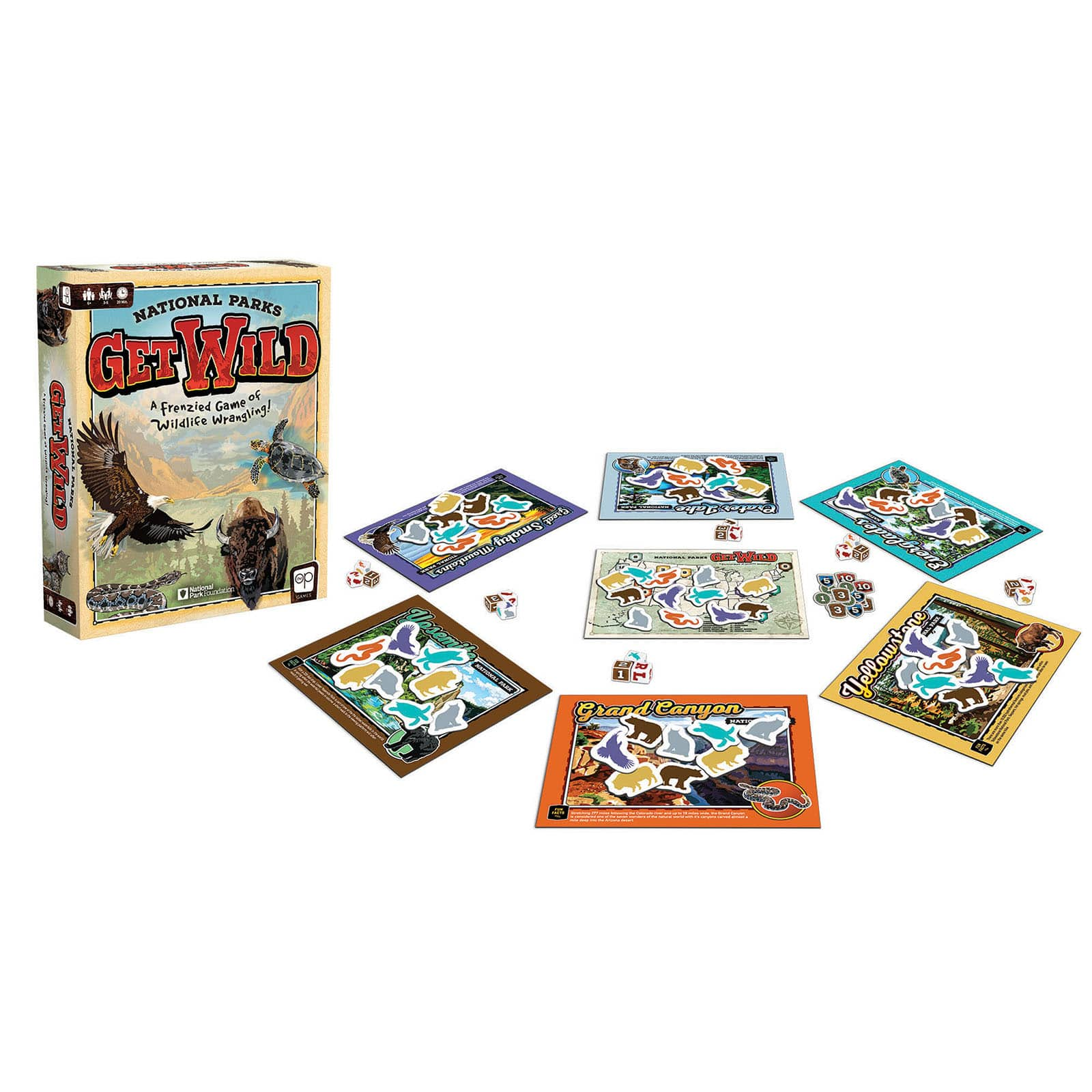 USAopoly National Parks Get Wild Game