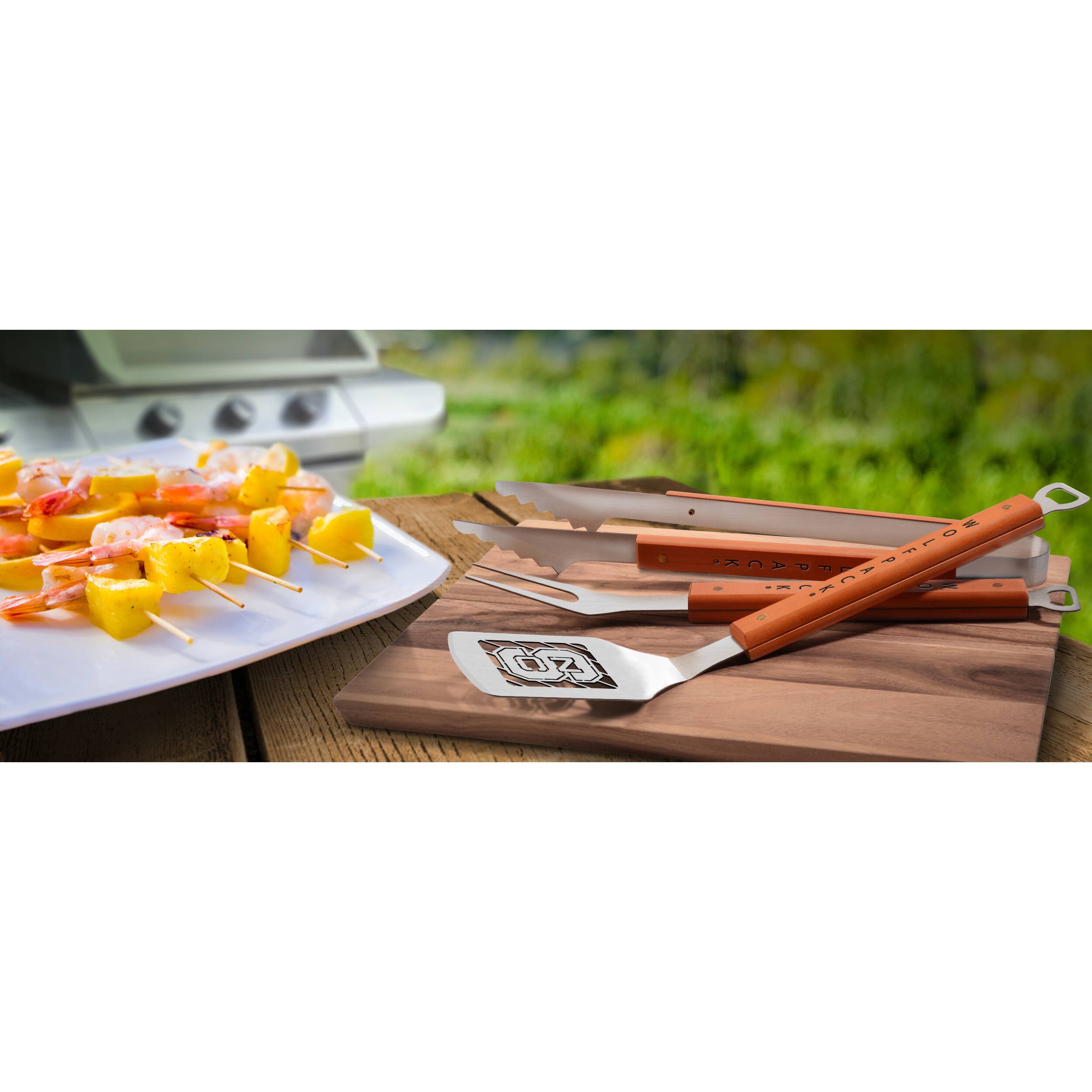 College Team Classic 3-Piece BBQ Set