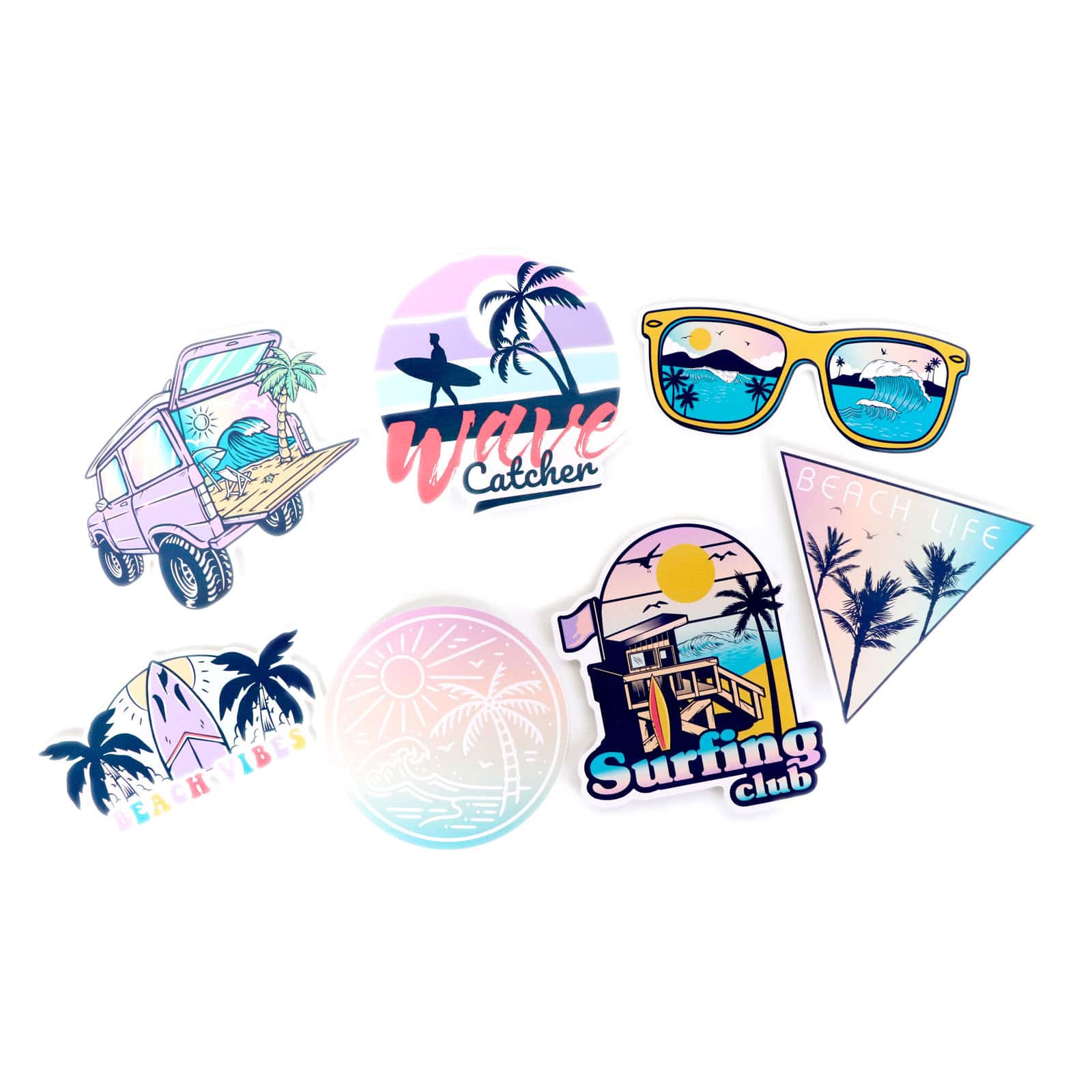 Vinyl Diecut Beach Sticker Set by Recollections™