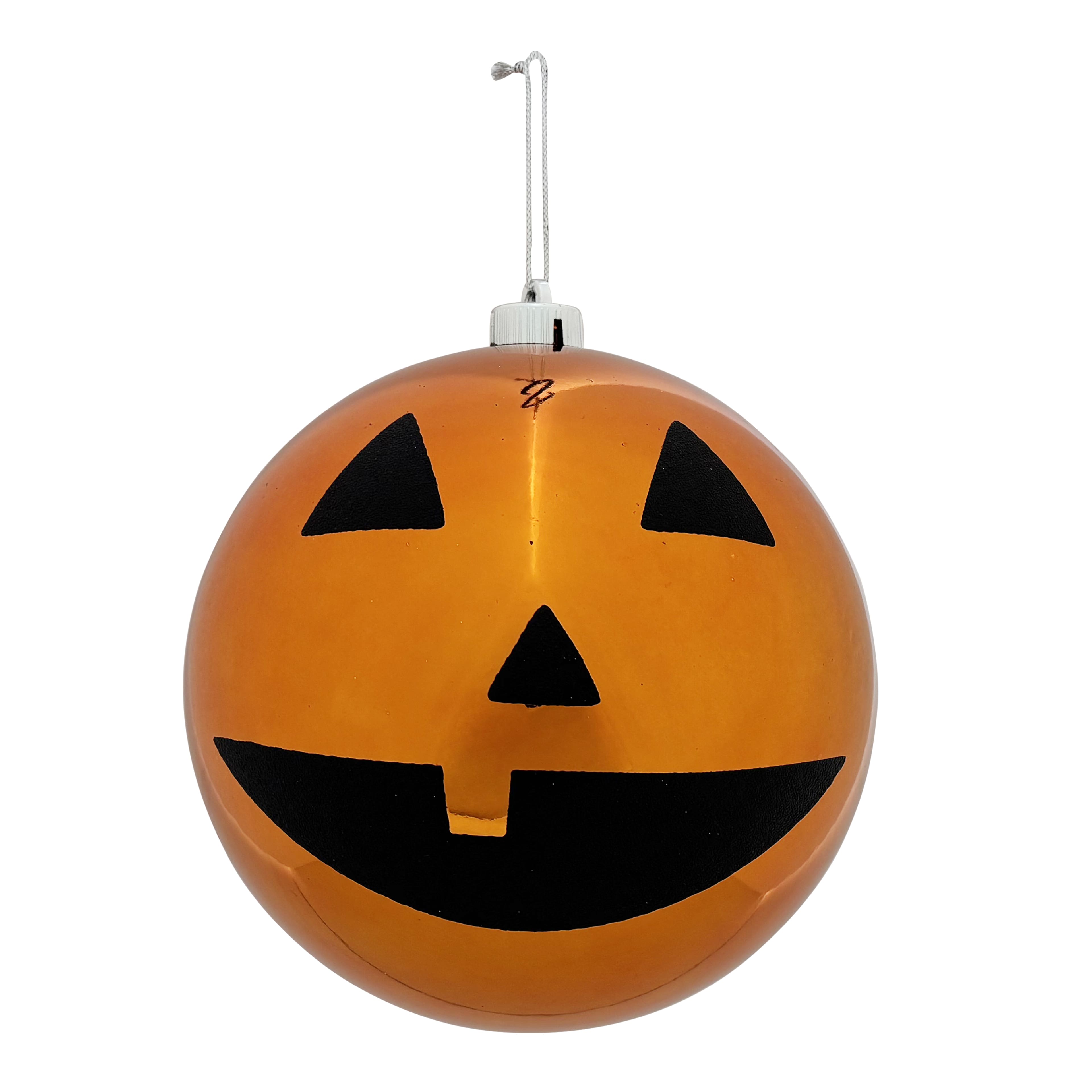 Giant Orange Jack-o&#x27;-Lantern Halloween Ornament by Ashland&#xAE;
