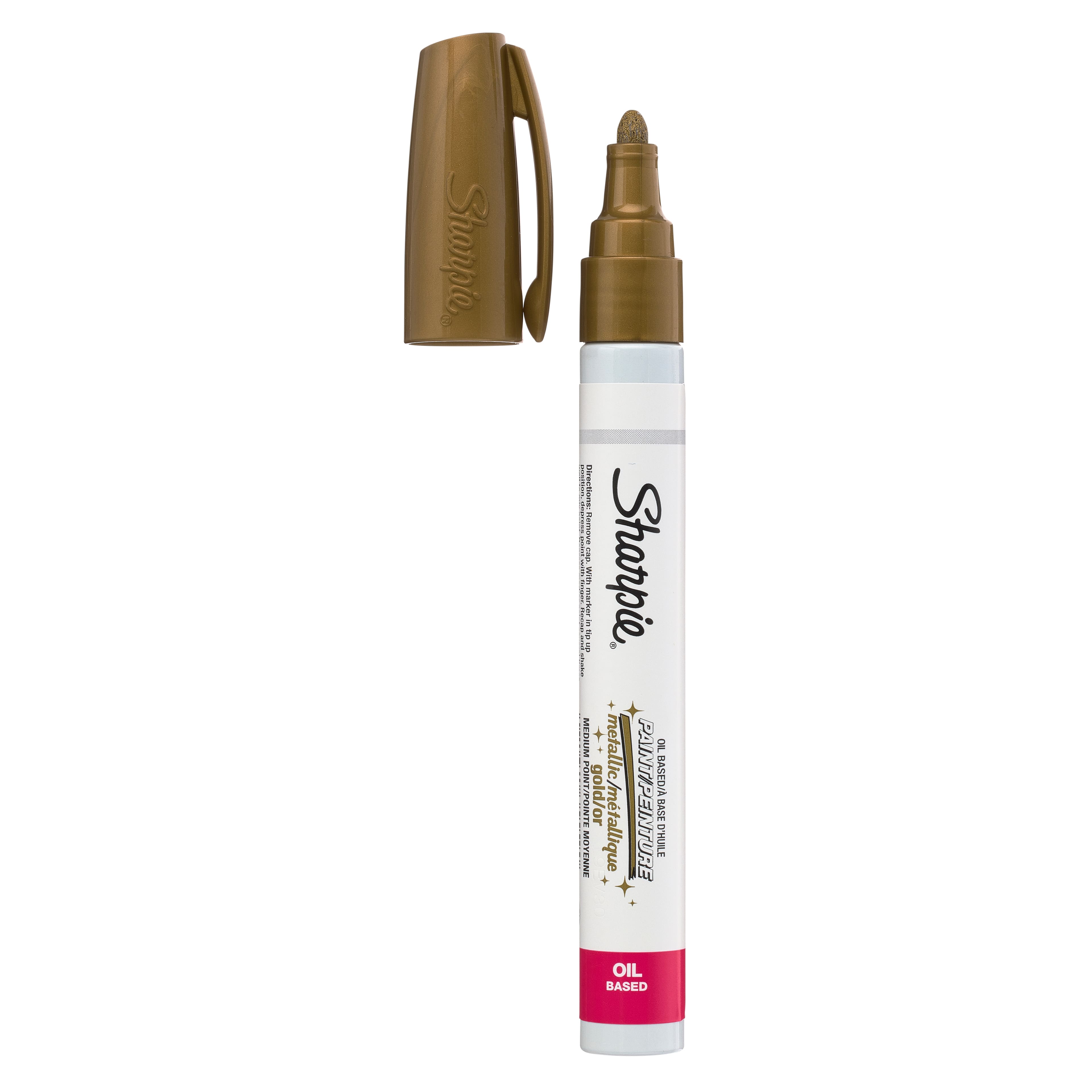 Sharpie 2-Pack Medium Point Gold and Silver Permanent Marker in the Writing  Utensils department at